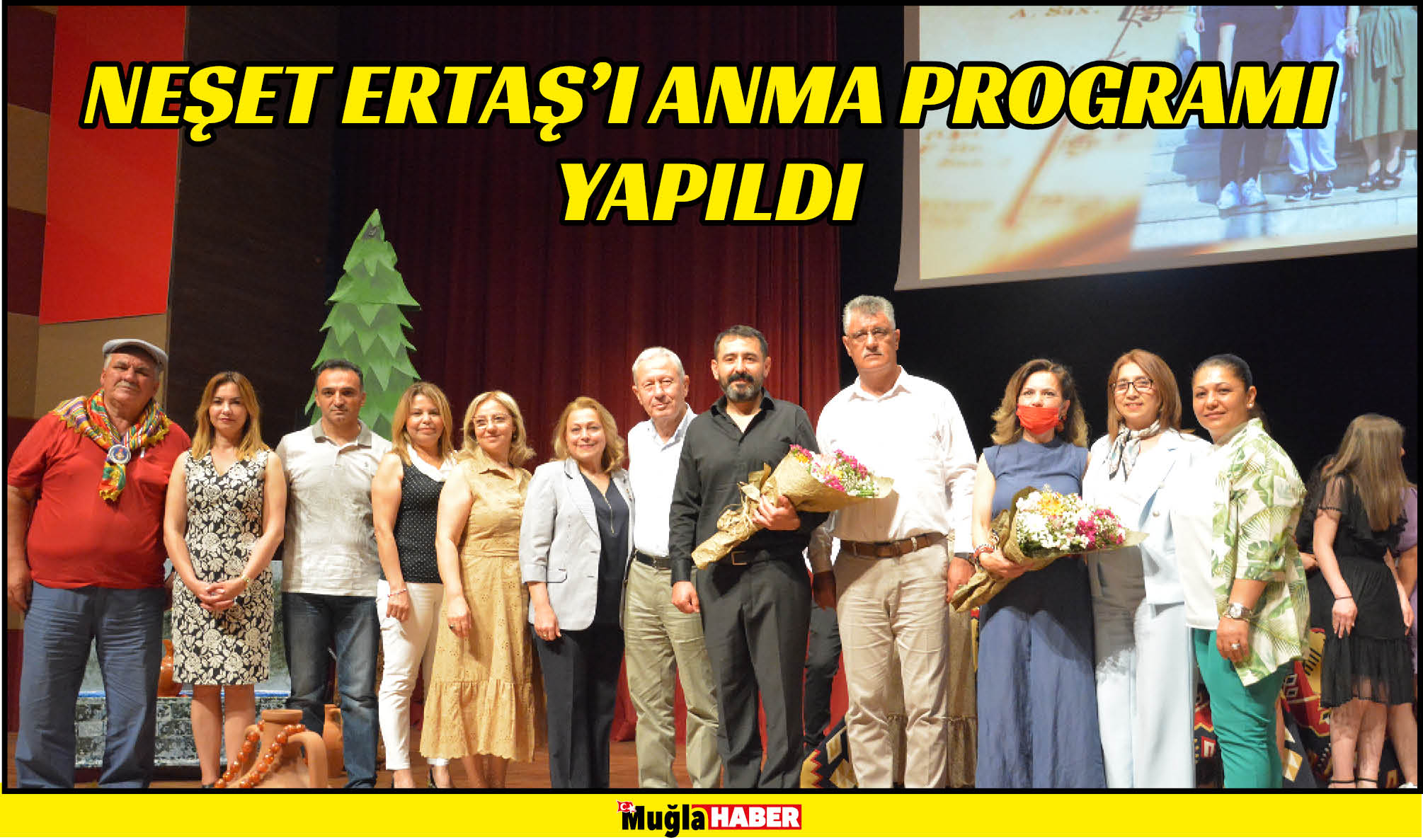 NEŞET ERTAŞ’I ANMA PROGRAMI YAPILDI