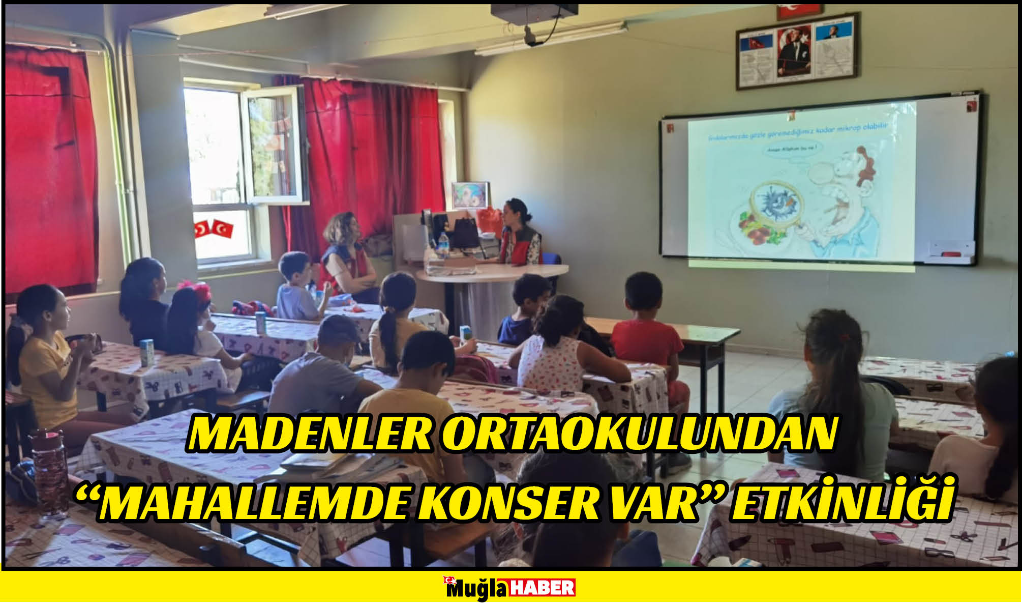 MADENLER ORTAOKULUNDAN “MAHALLEMDE KONSER VAR” ETKİNLİĞİ