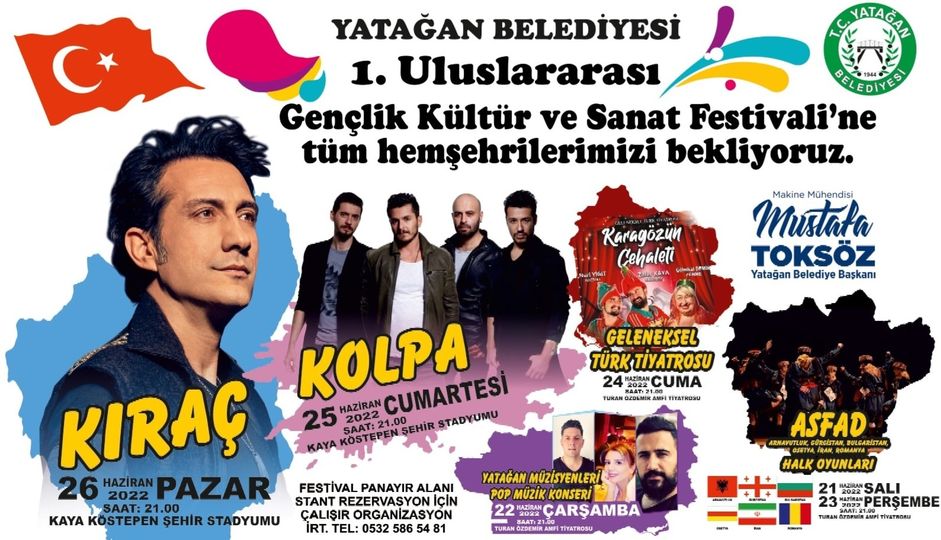 YATAĞAN BELEDİYESİ FESTİVAL PROGRAMI NETLEŞTİ