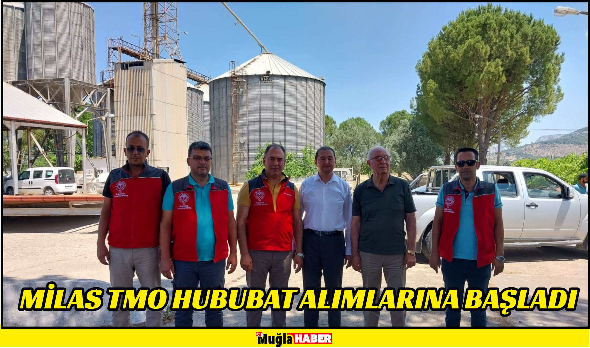 MİLAS TMO HUBUBAT ALIMLARINA BAŞLADI