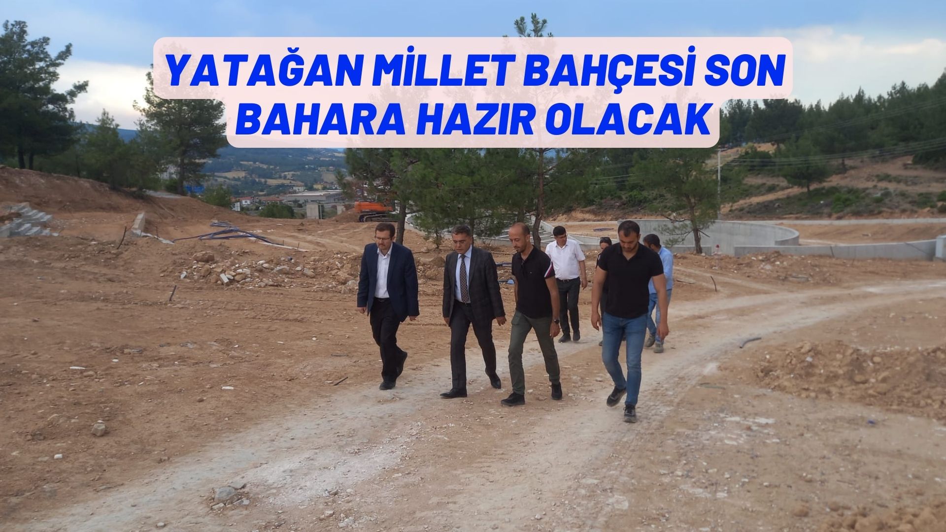 YATAĞAN MİLLET BAHÇESİ SON BAHARA HAZIR OLACAK