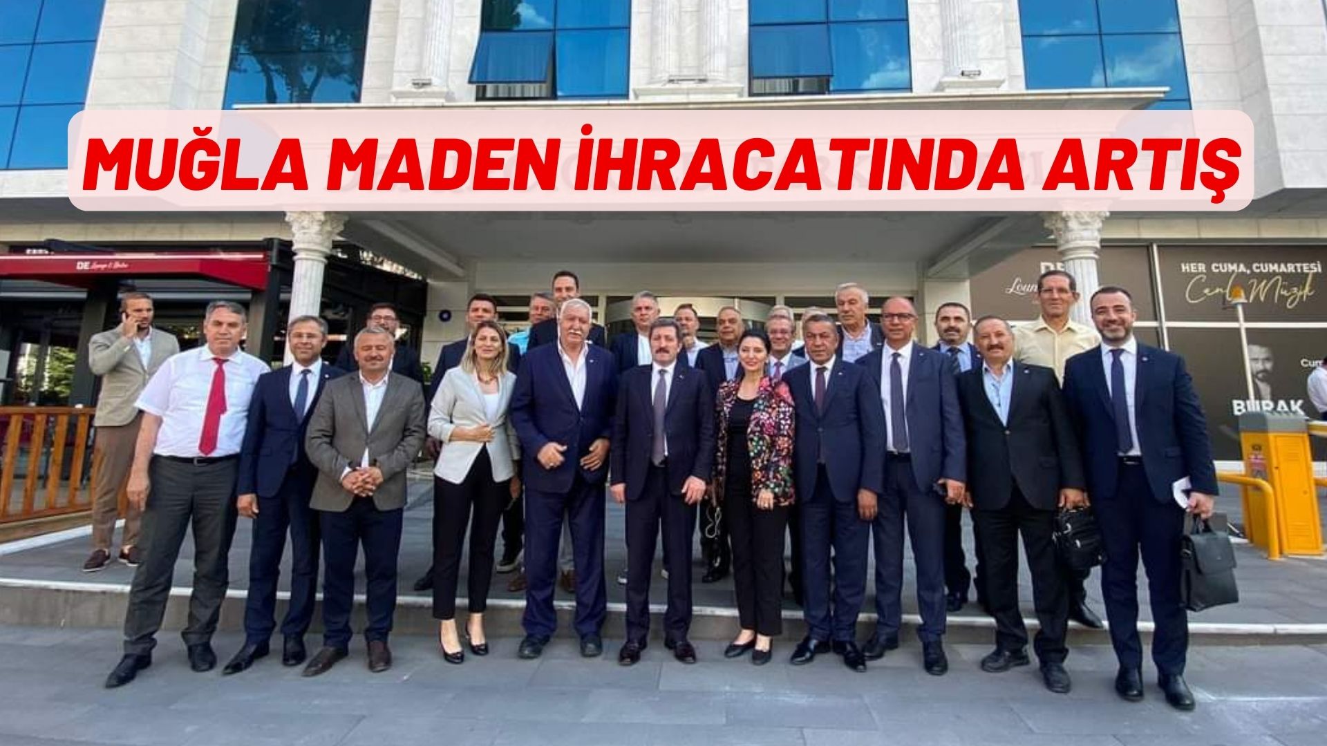 MUĞLA'DA MADEN İHRACATINDA ARTIŞ