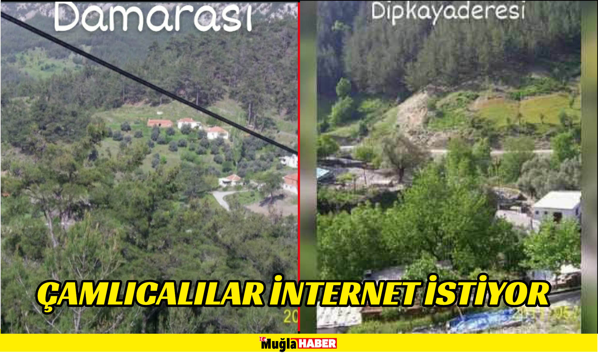 ÇAMLICALILAR İNTERNET İSTİYOR