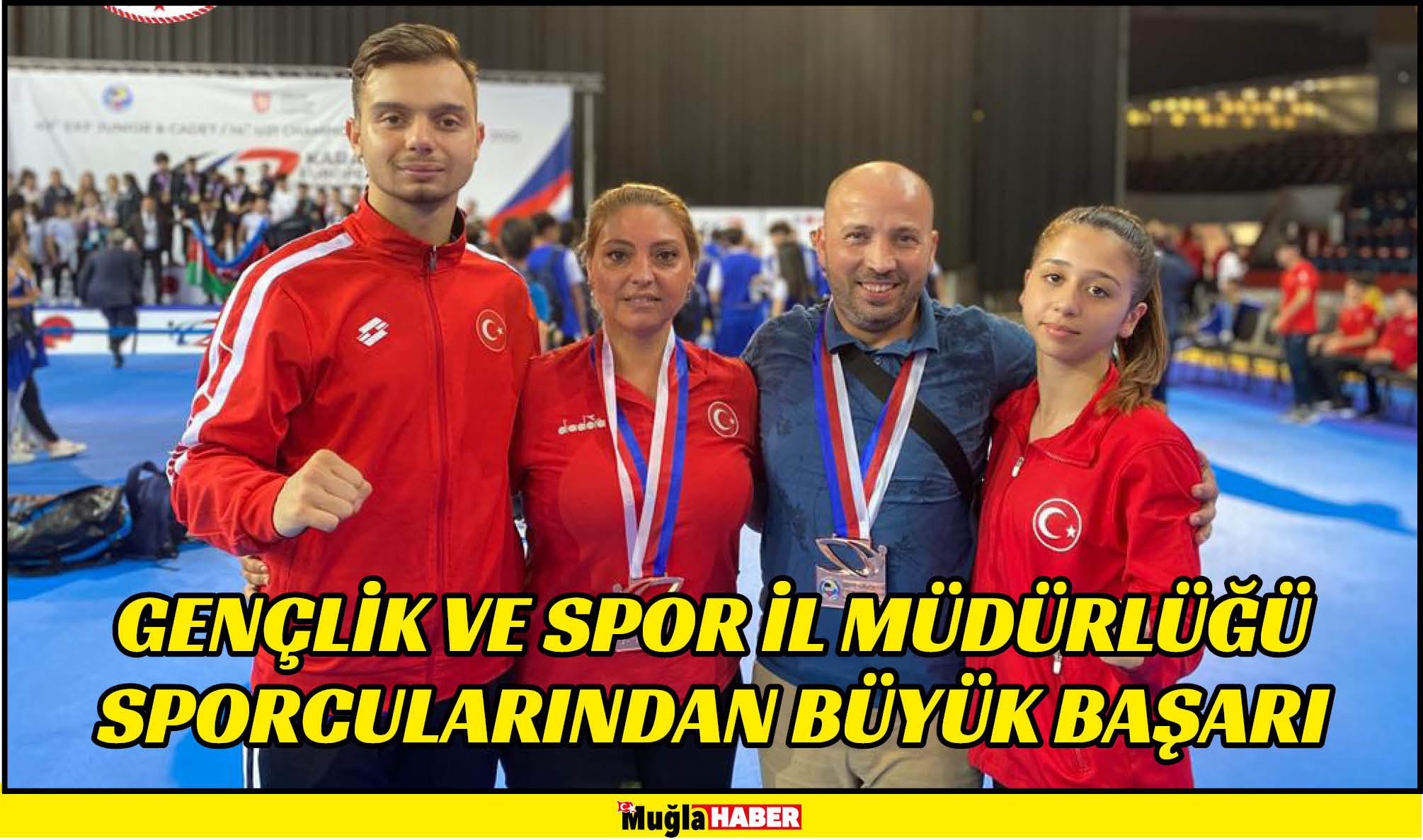 GENÇLİK VE SPOR İL MÜDÜRLÜĞÜ SPORCULARINDAN BÜYÜK BAŞARI