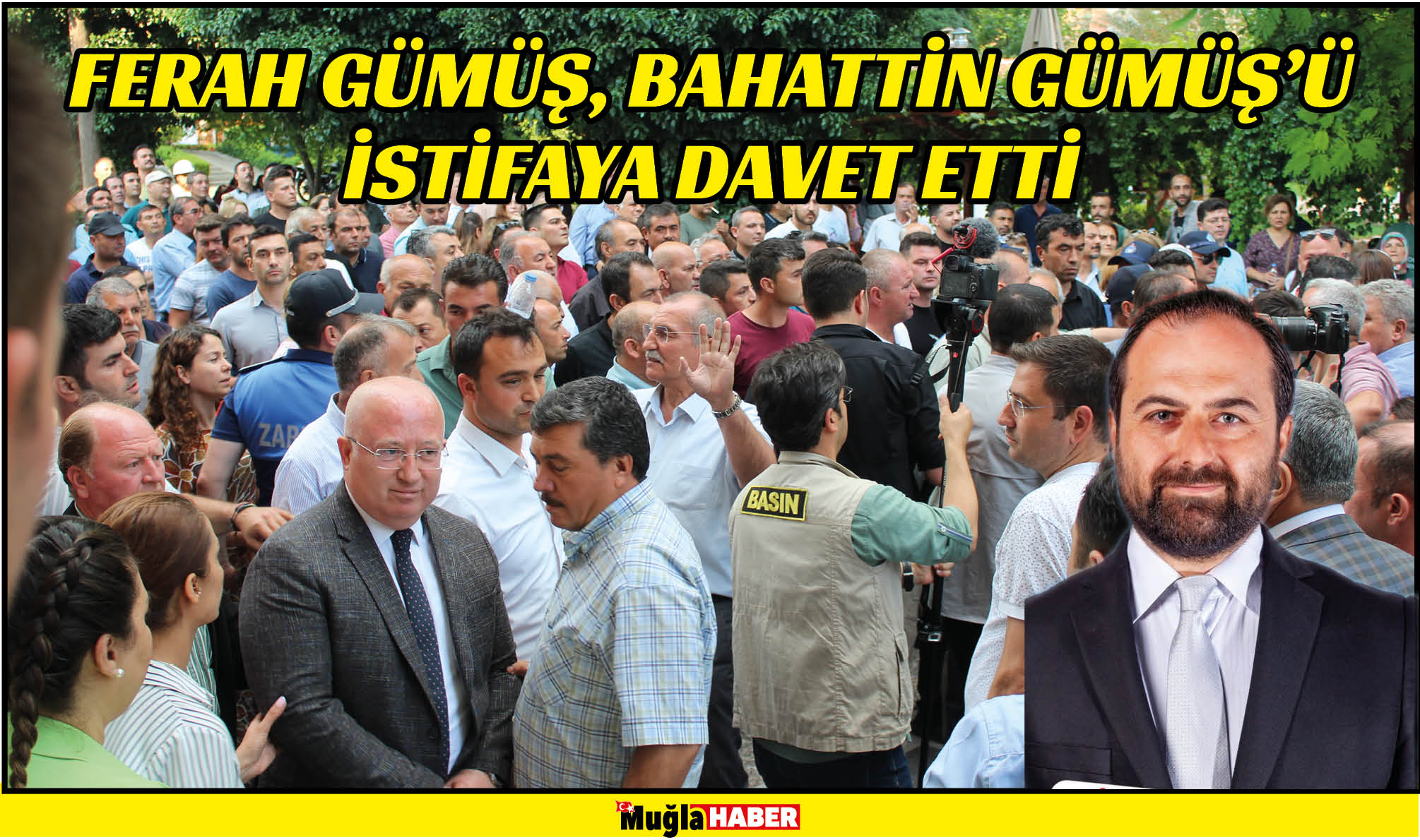 MECLİS ÜYESİ GÜMÜŞ, BAHATTİN GÜMÜŞ’Ü İSTİFAYA DAVET ETTİ