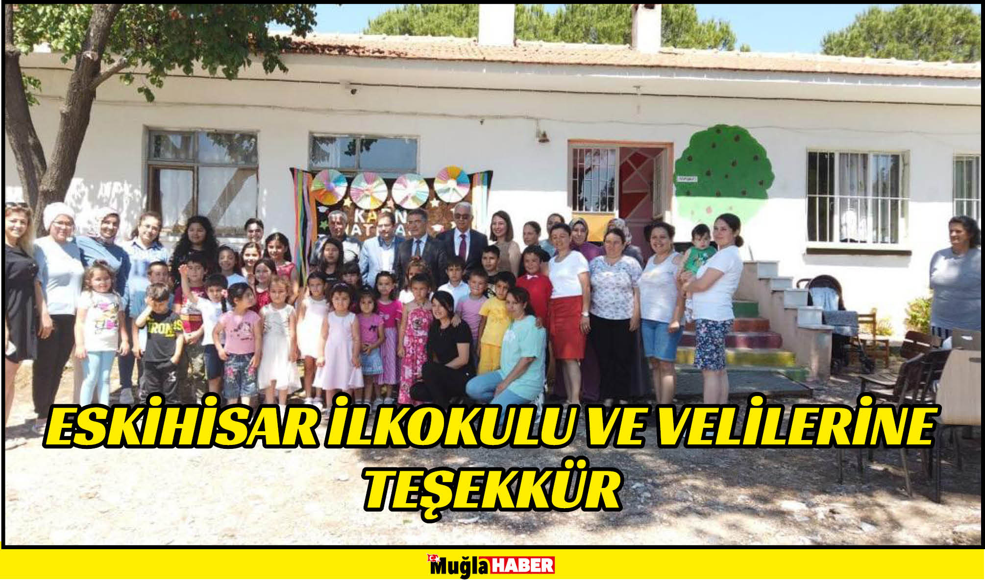 ESKİHİSAR İLKOKULU VE VELİLERİNE TEŞEKKÜR