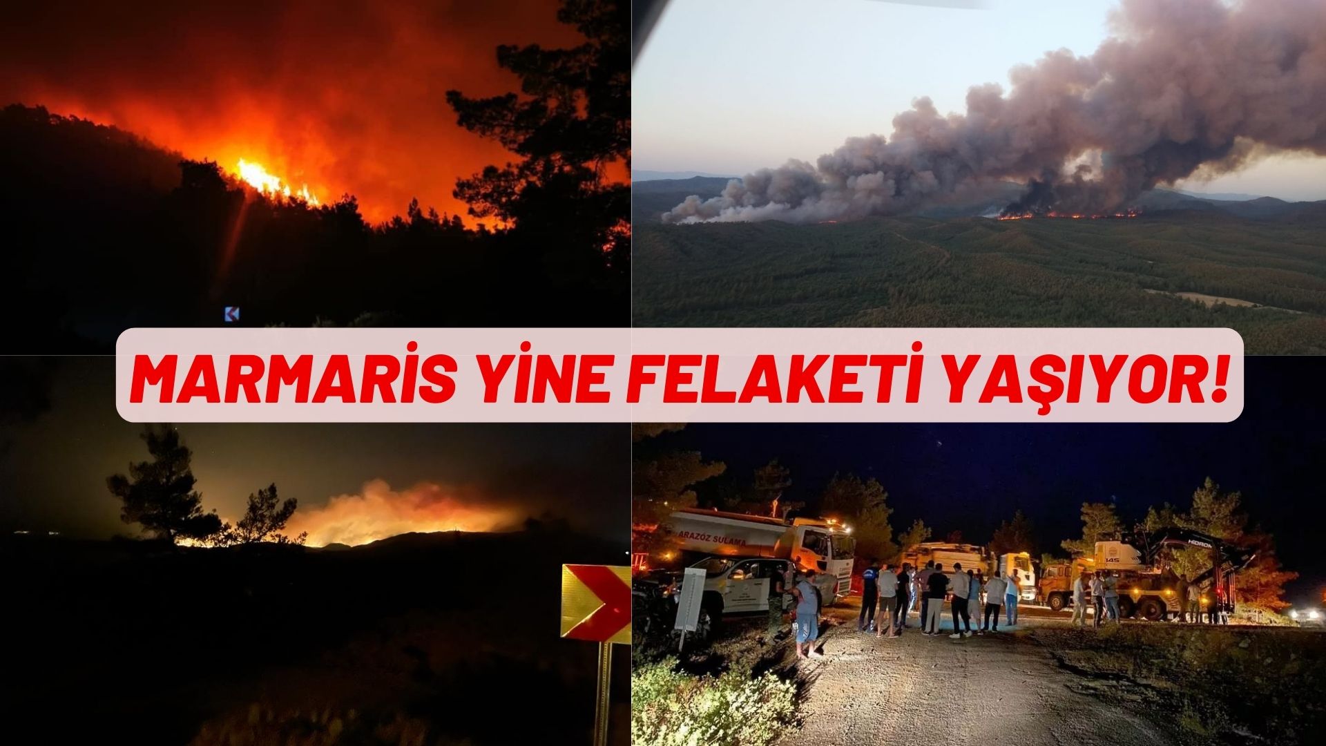 MARMARİS YİNE FELAKETİ YAŞIYOR!