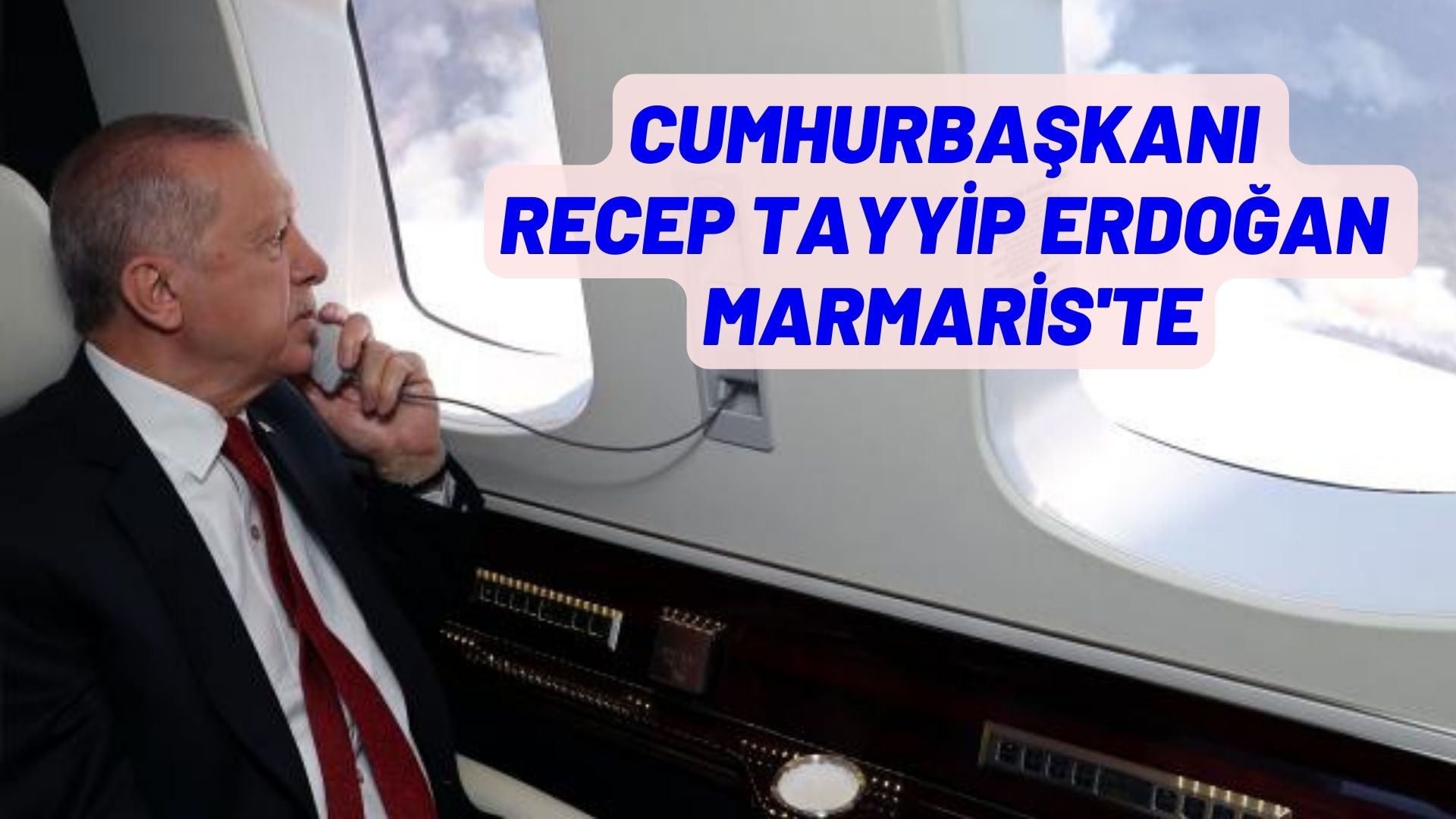 Cumhurbaşkanı Recep Tayyip Erdoğan Marmaris'te