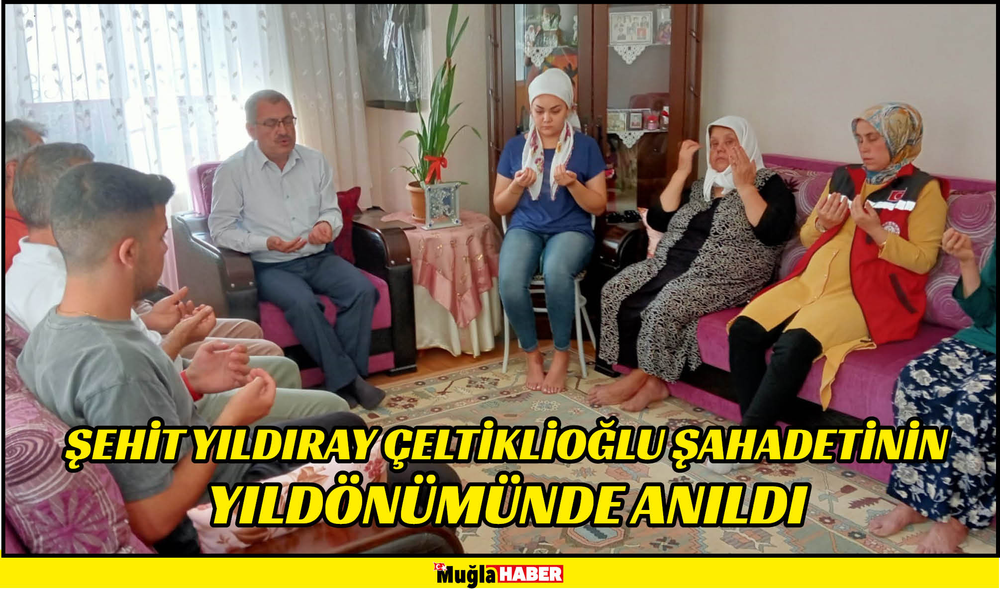 ŞEHİT YILDIRAY ÇELTİKLİOĞLU ŞAHADETİNİN YILDÖNÜMÜNDE ANILDI