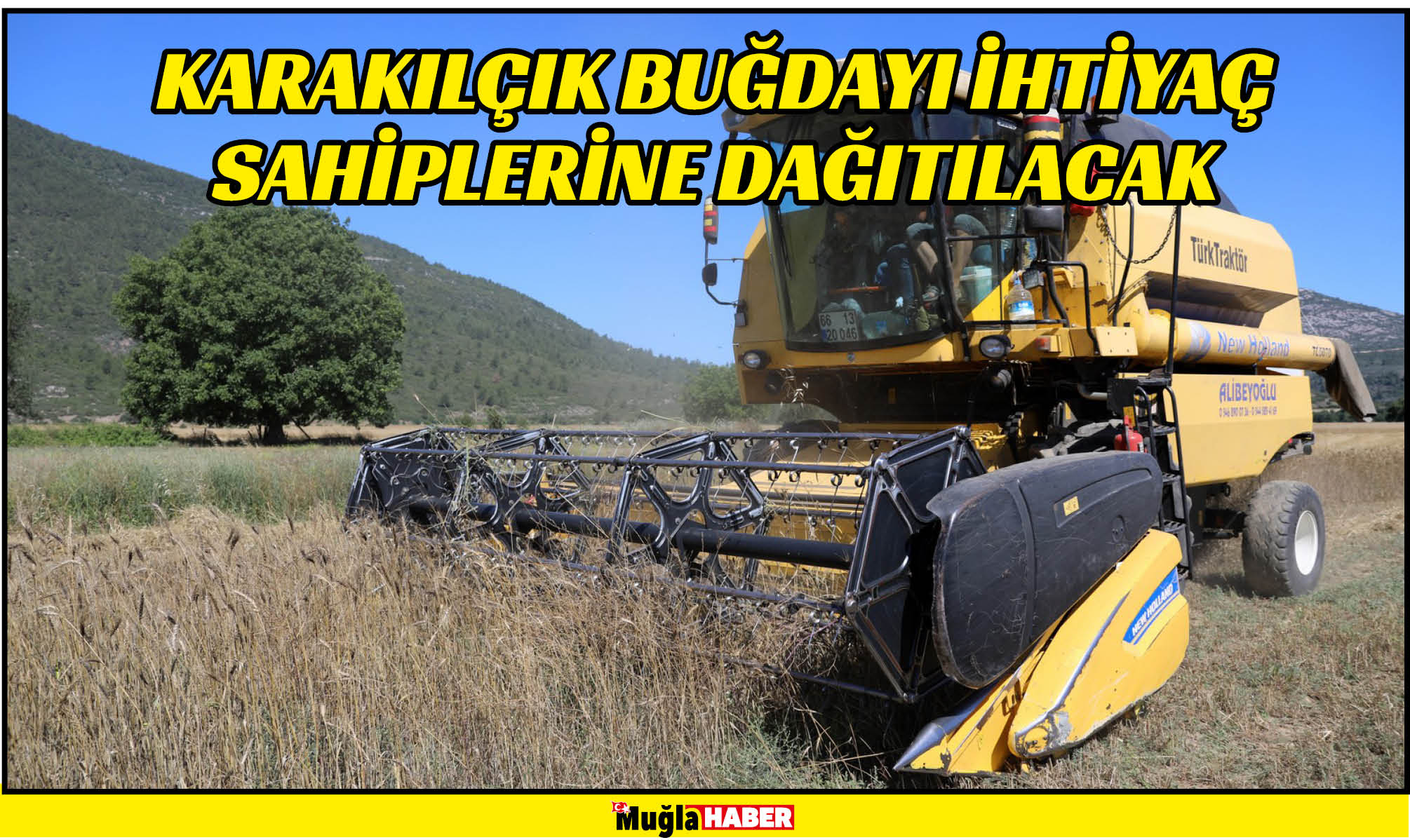 KARAKILÇIK BUĞDAYI İHTİYAÇ SAHİPLERİNE DAĞITILACAK