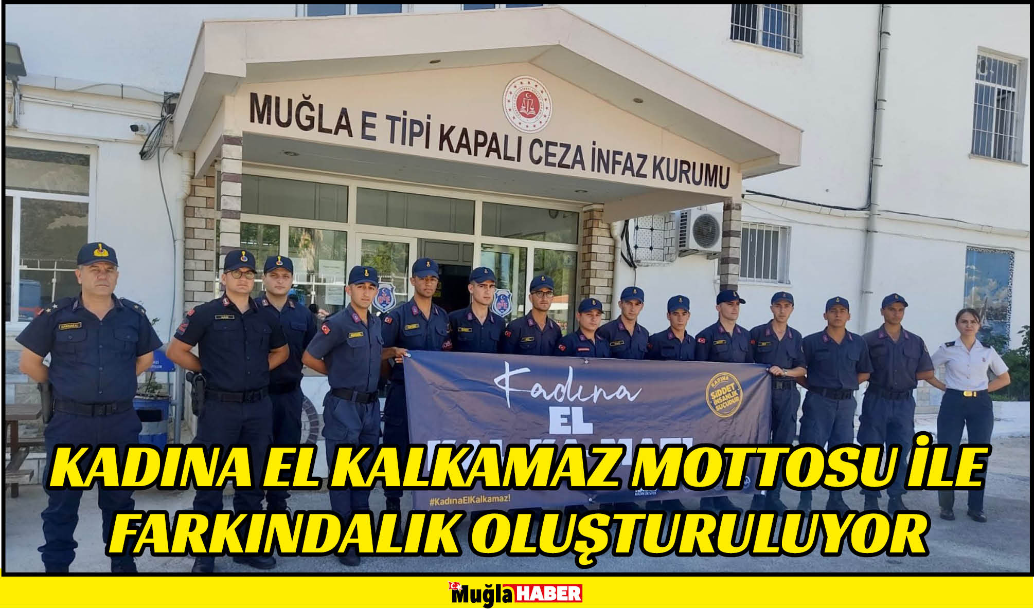 KADINA EL KALKAMAZ MOTTOSU İLE FARKINDALIK OLUŞTURULUYOR