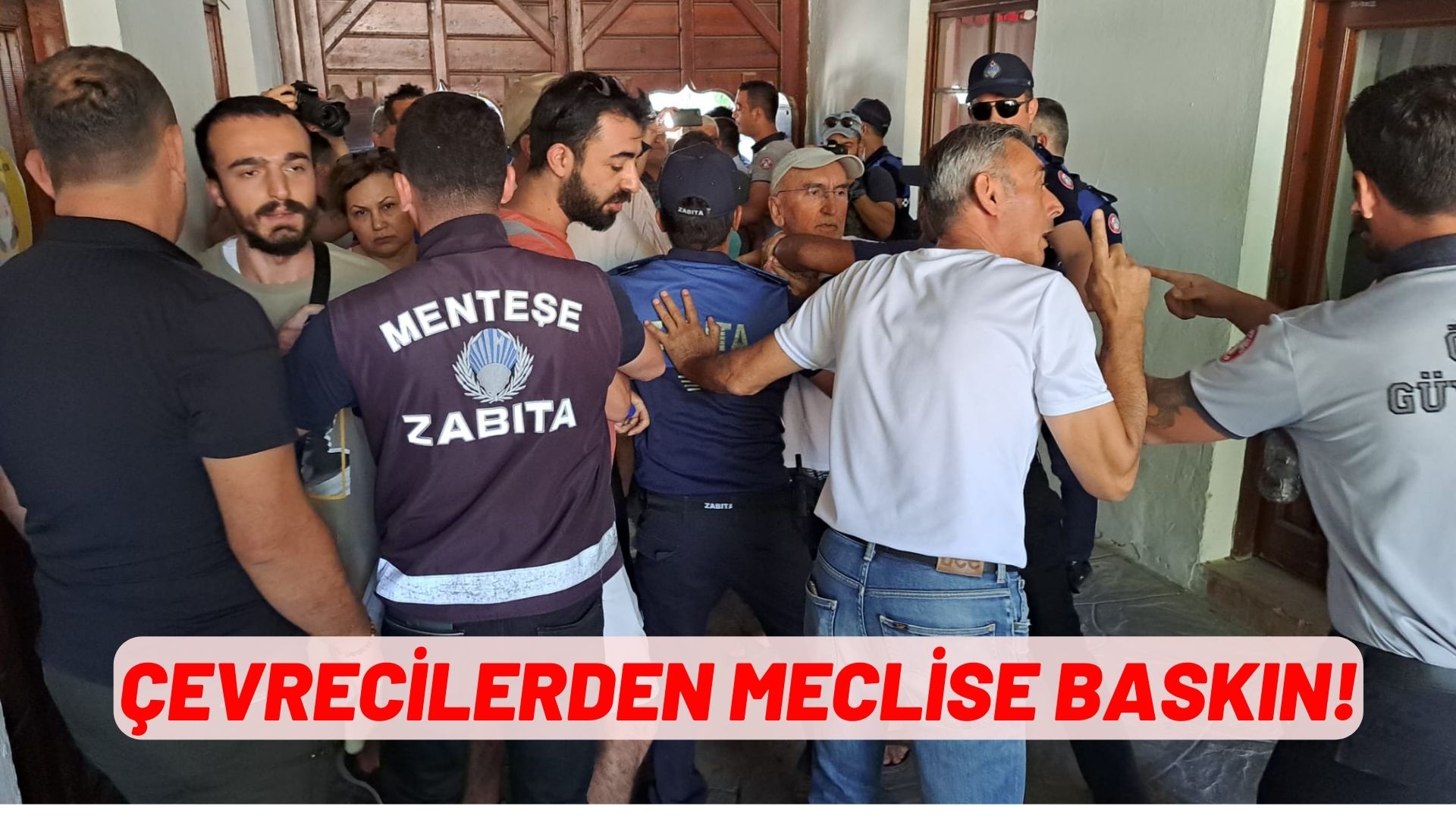 ÇEVRECİLERDEN MECLİSE BASKIN!