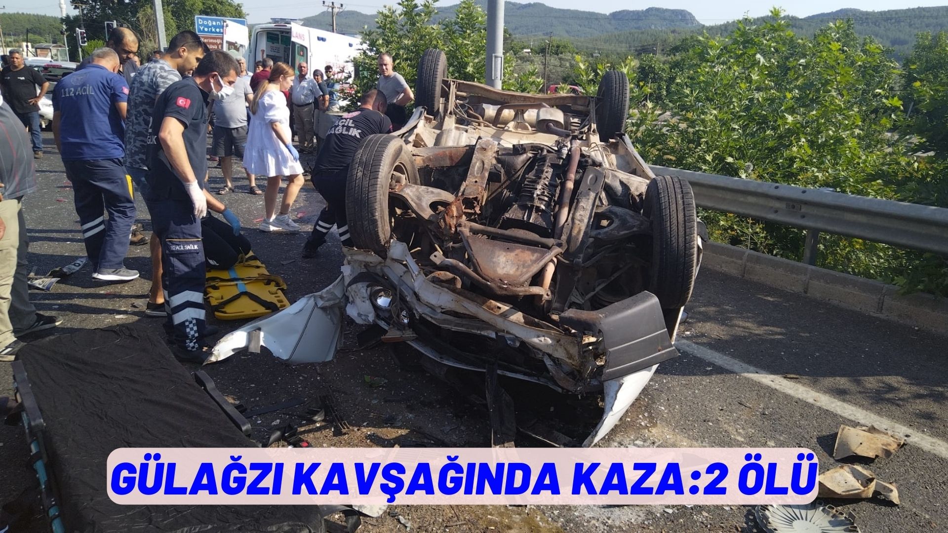 zincirleme trafik kazasında 2 kişi öldü, 4 kişi yaralandı