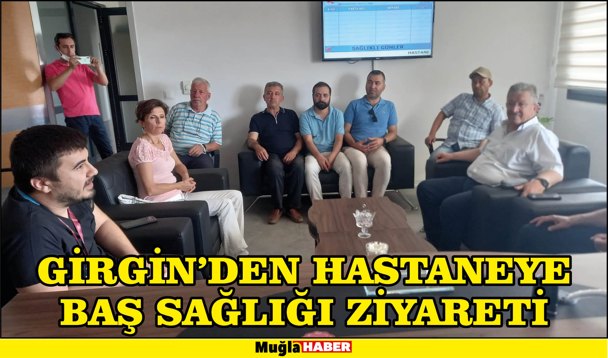 GİRGİN’DEN HASTANEYE BAŞ SAĞLIĞI ZİYARETİ