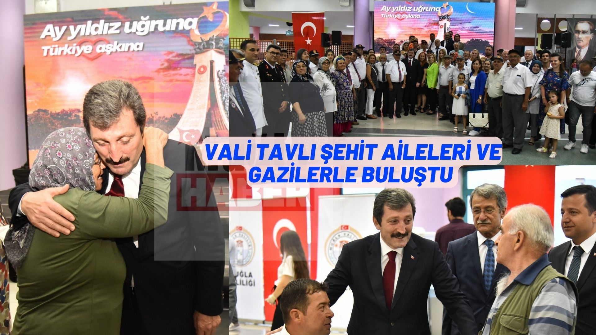 VALİ TAVLI ŞEHİT AİLELERİ VE GAZİLERLE BULUŞTU