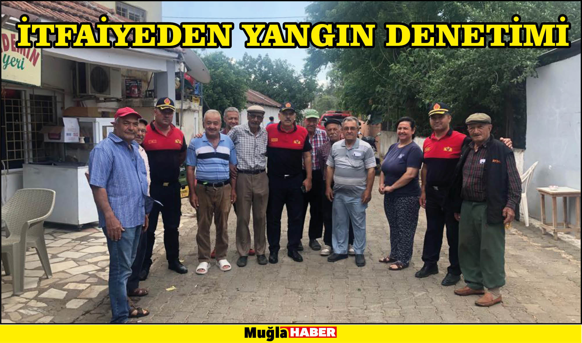 İTFAİYEDEN YANGIN DENETİMİ