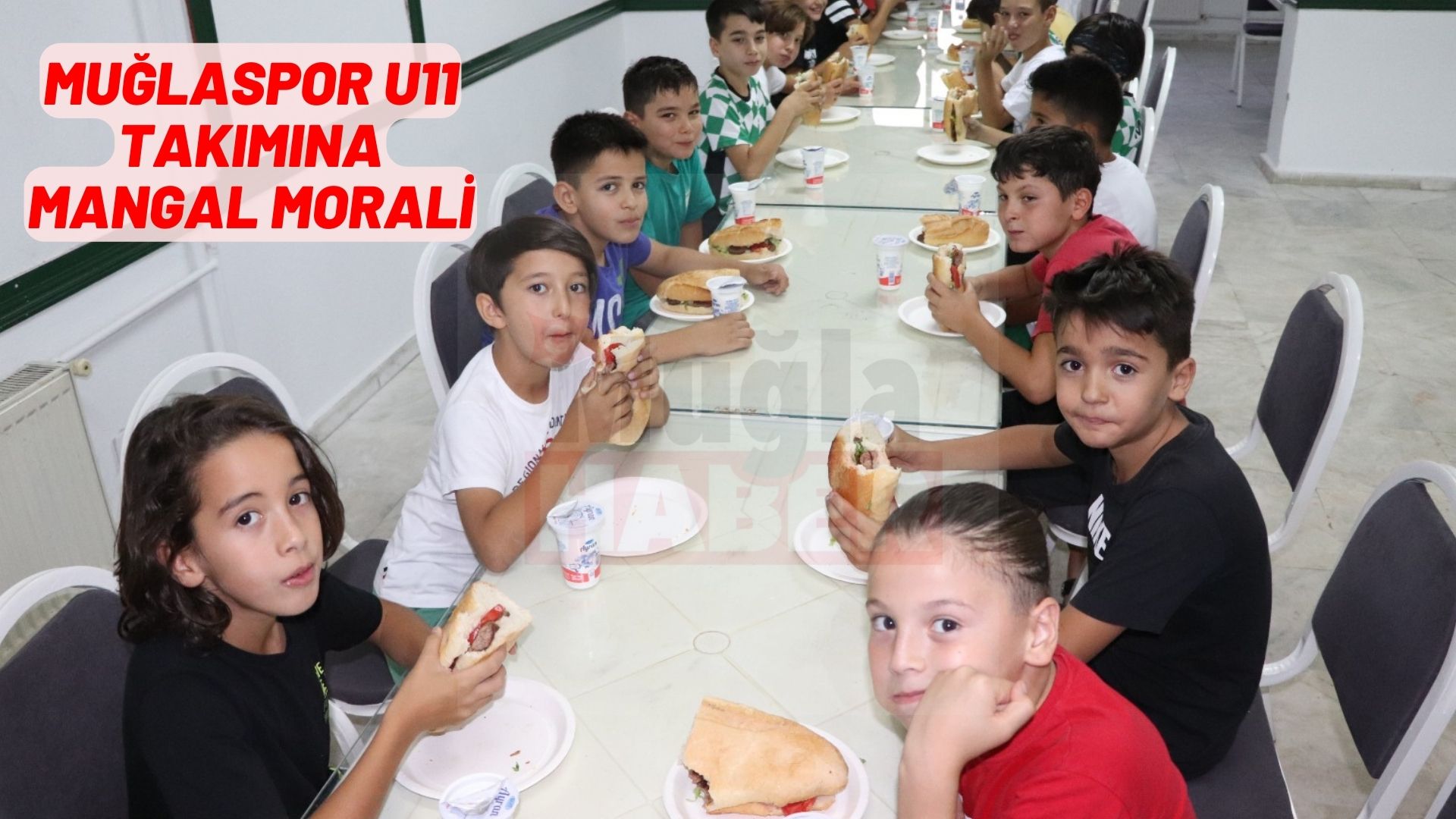 MUĞLASPOR U11 TAKIMINA MANGAL MORALİ