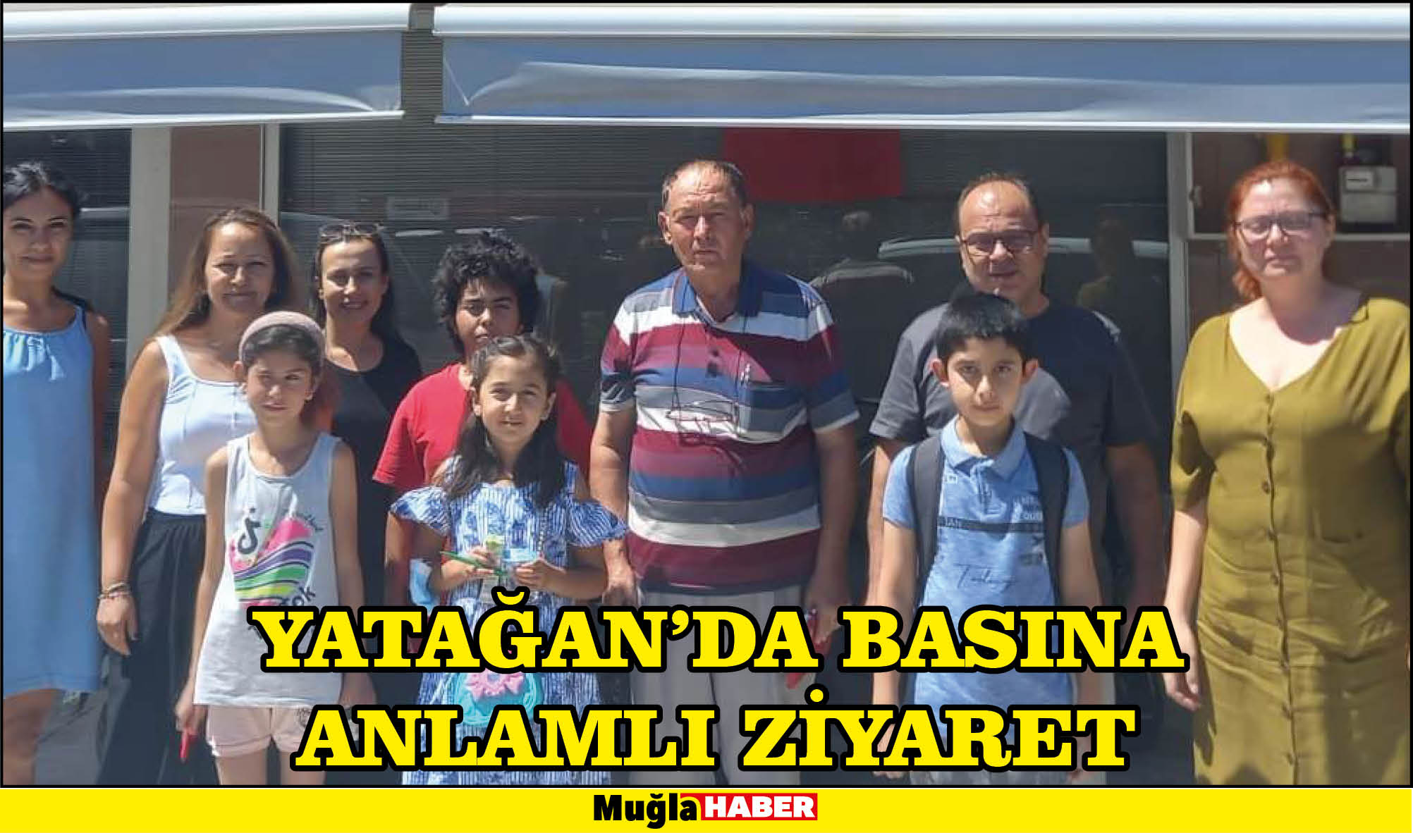 YATAĞAN’DA BASINA ANLAMLI ZİYARET