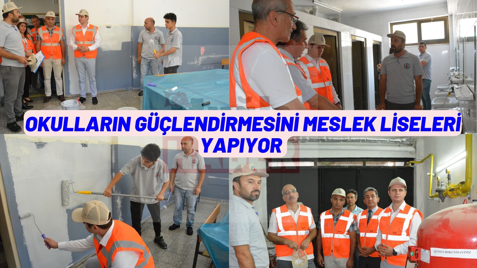 OKULLARIN GÜÇLENDİRMESİNİ MESLEK LİSELERİ YAPIYOR