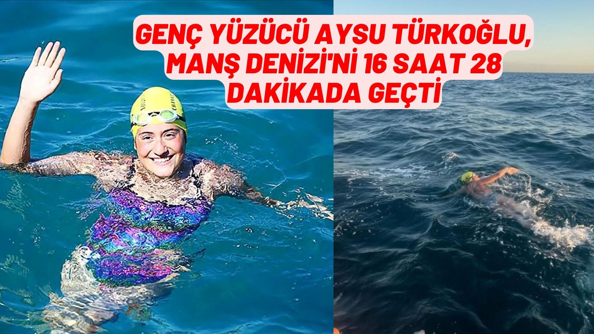 MUĞLALI GENÇ YÜZÜCÜ MANŞ DENİZİNİ GEÇEREK ADINI TARİHE YAZDIRDI