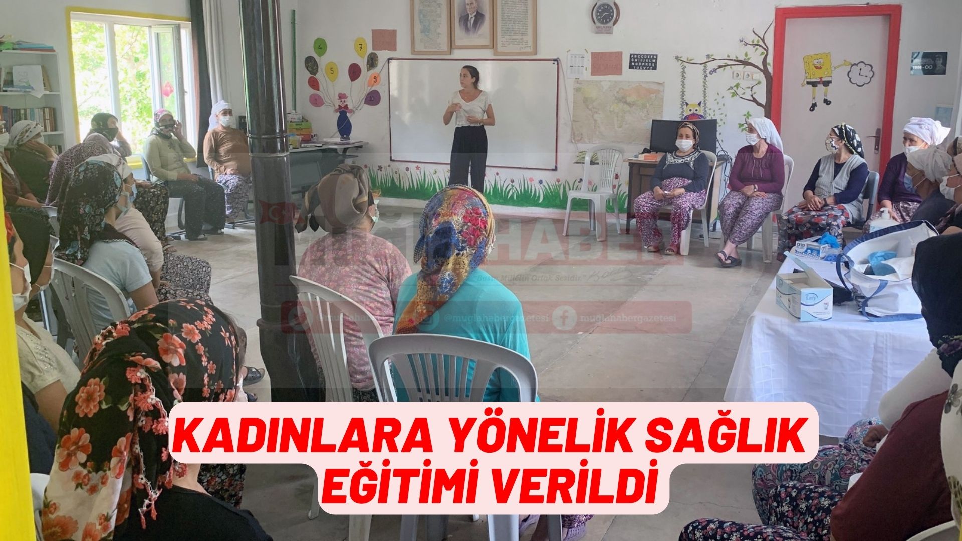 KADINLARA YÖNELİK SAĞLIK EĞİTİMİ VERİLDİ