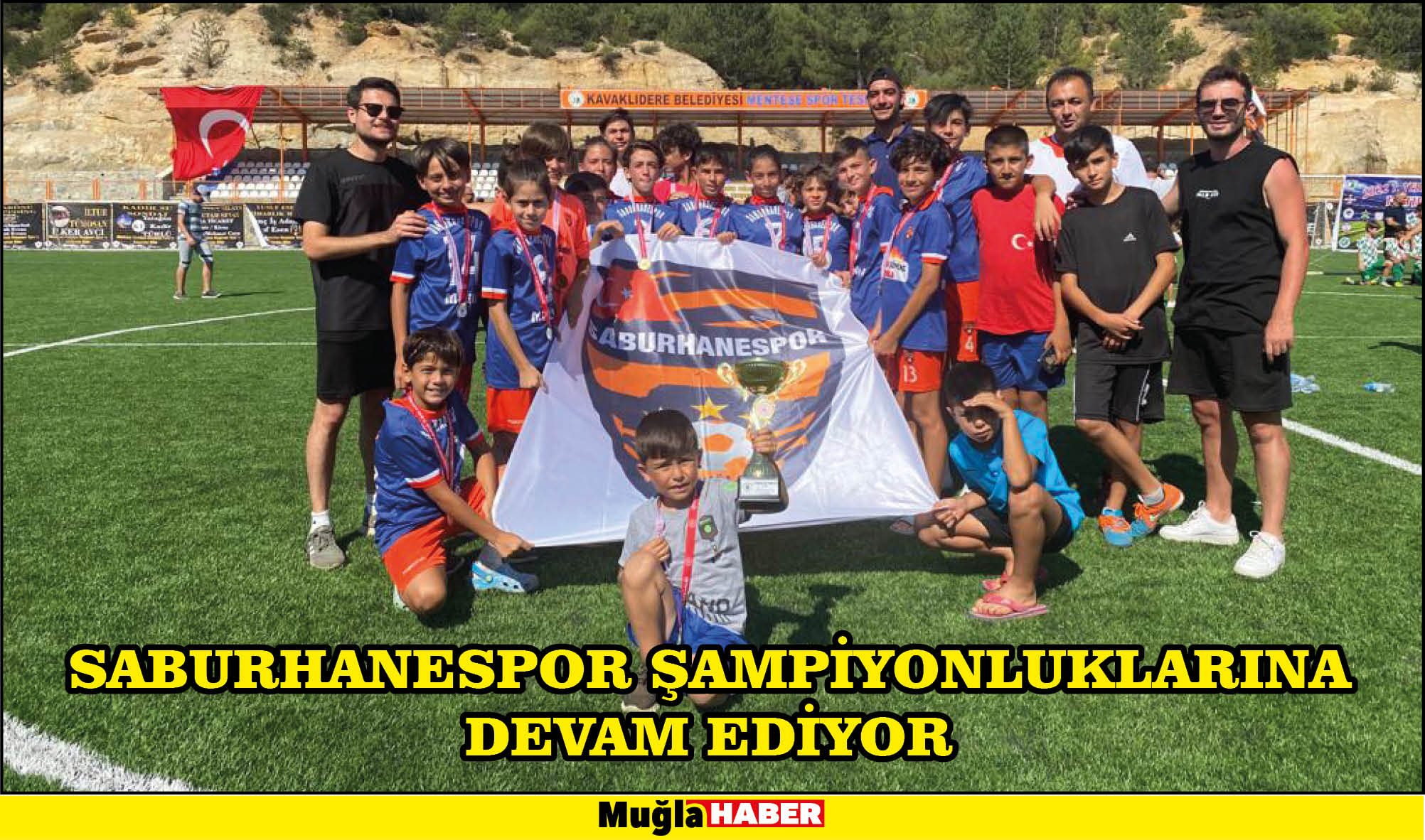 SABURHANESPOR ŞAMPİYONLUKLARINA DEVAM EDİYOR