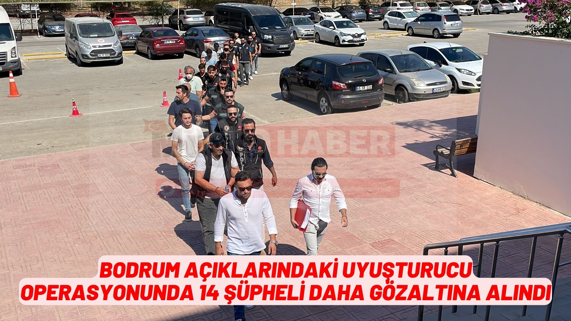 Bodrum açıklarındaki uyuşturucu operasyonunda 14 şüpheli daha gözaltına alındı