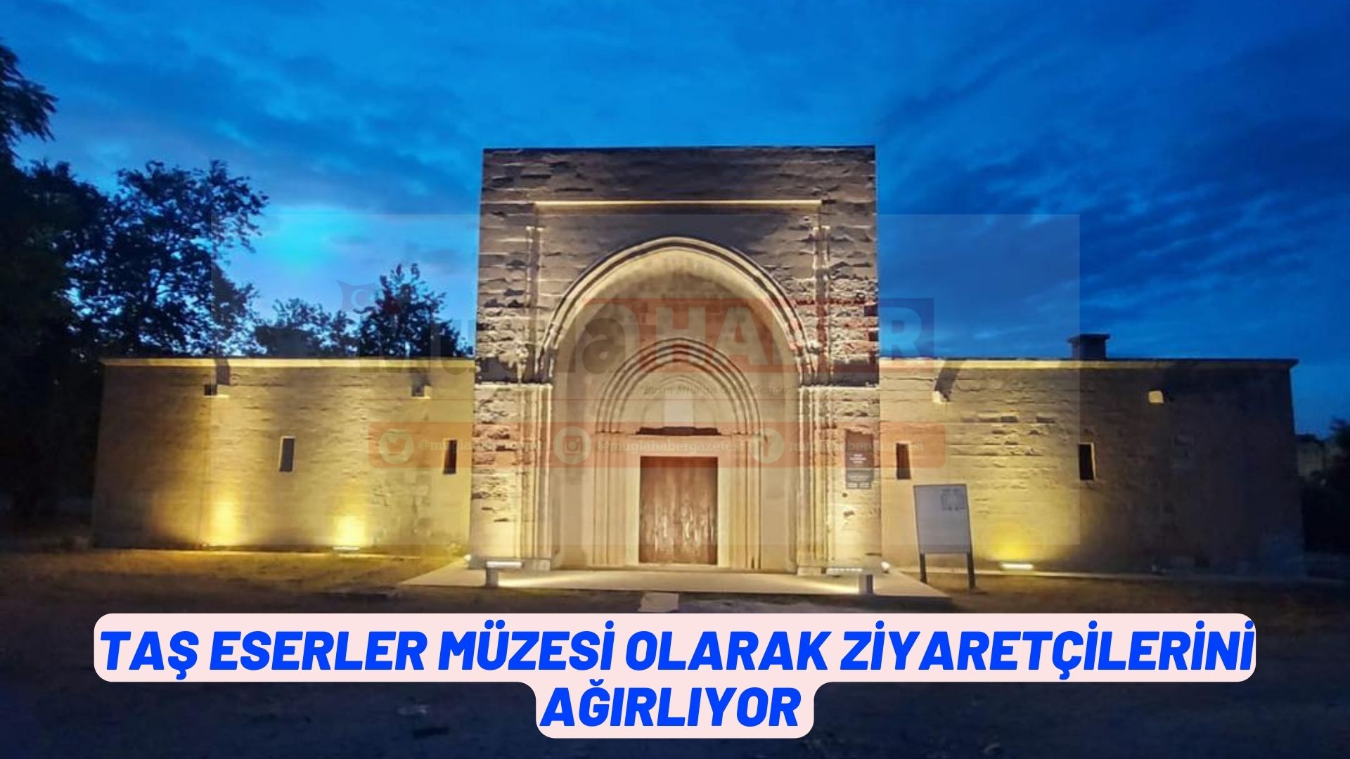 TAŞ ESERLER MÜZESİ ZİYARETÇİLERİNİ AĞIRLIYOR