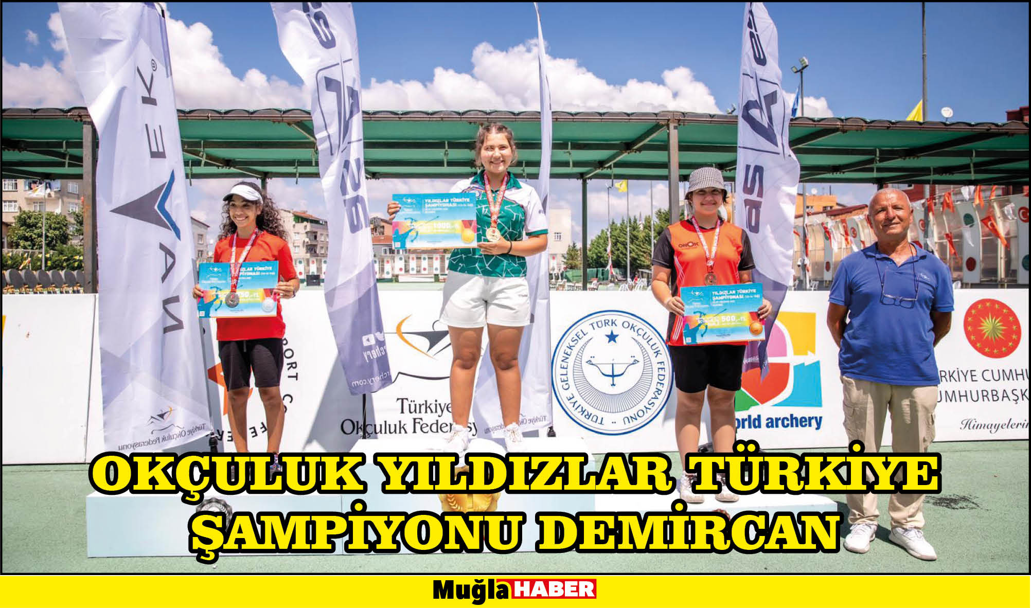 OKÇULUK YILDIZLAR TÜRKİYE ŞAMPİYONU DEMİRCAN