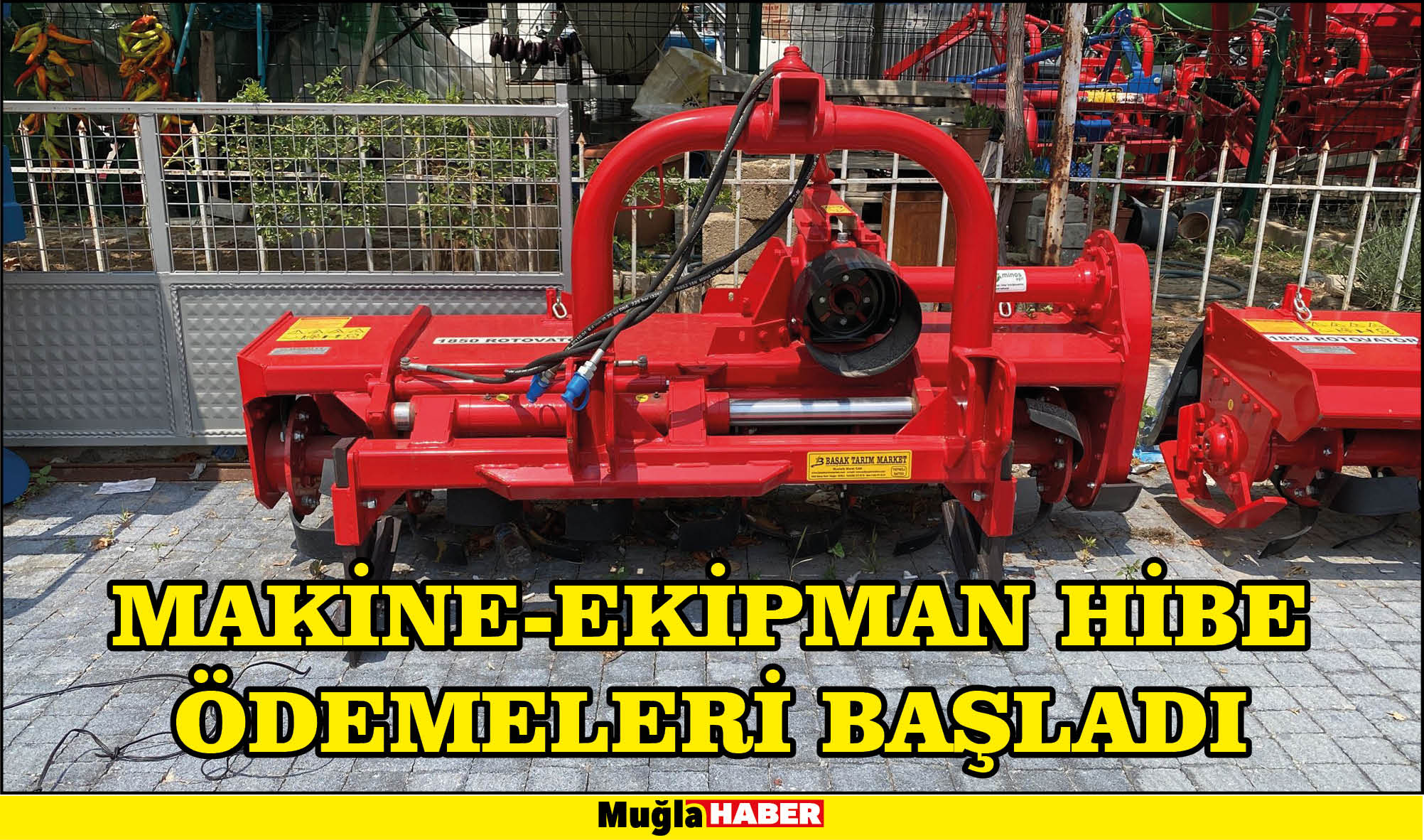 MAKİNE-EKİPMAN HİBE ÖDEMELERİ BAŞLADI