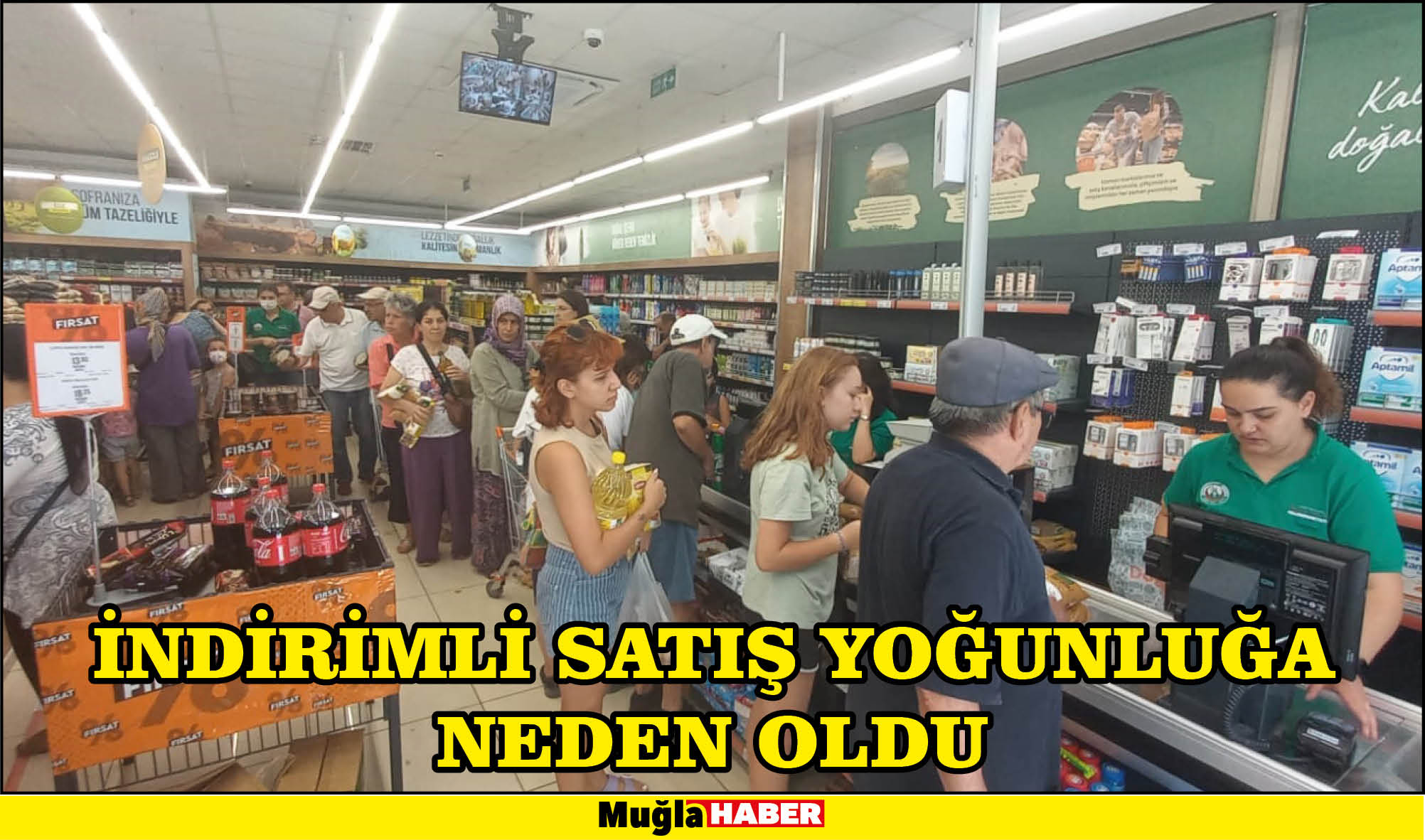 İNDİRİMLİ SATIŞ YOĞUNLUĞA NEDEN OLDU