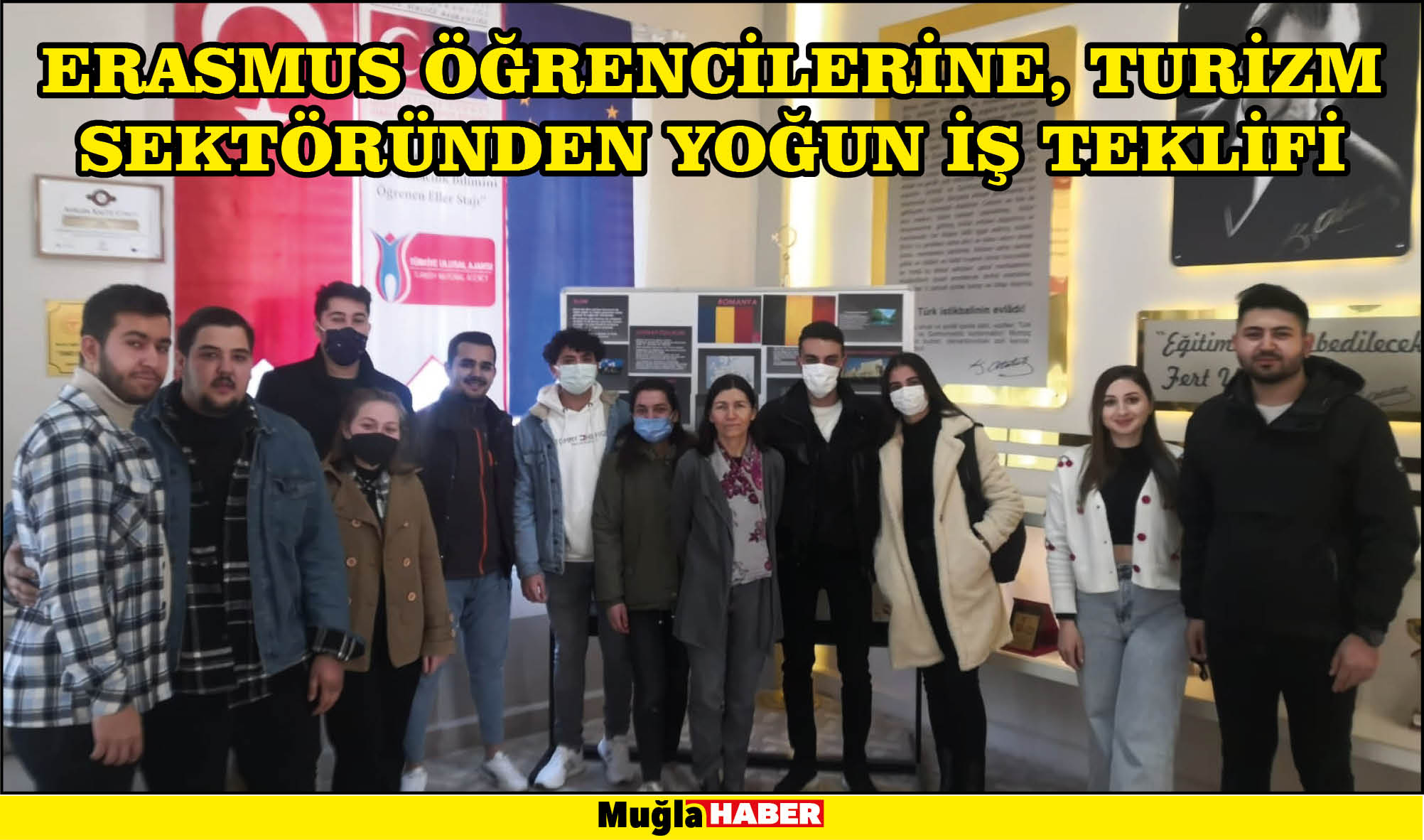 Erasmus Öğrencilerine, Turizm Sektöründen Yoğun İş Teklifi