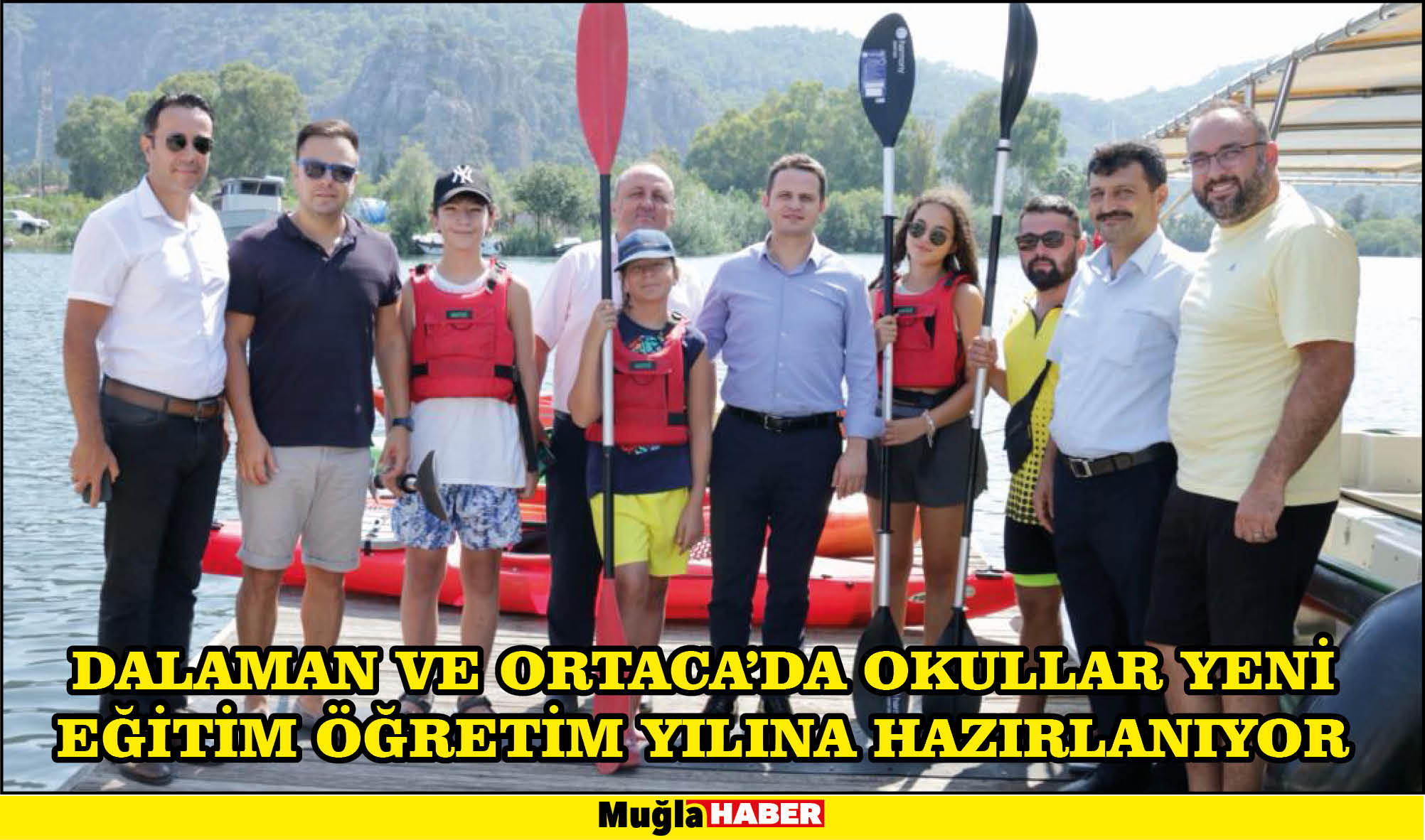 DALAMAN VE ORTACA’DA OKULLAR YENİ EĞİTİM ÖĞRETİM YILINA HAZIRLANIYOR