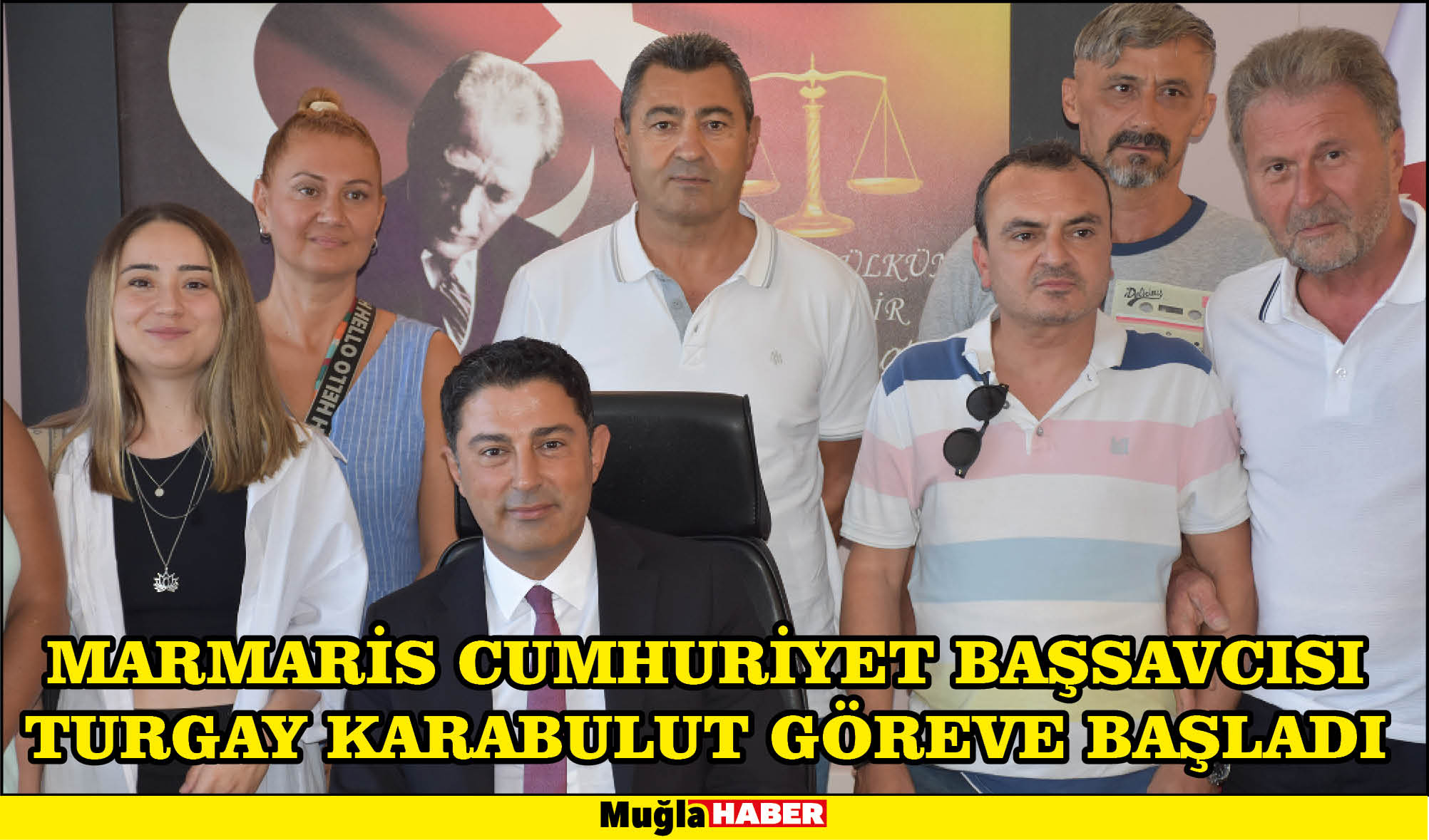 Marmaris Cumhuriyet Başsavcısı Turgay Karabulut göreve başladı