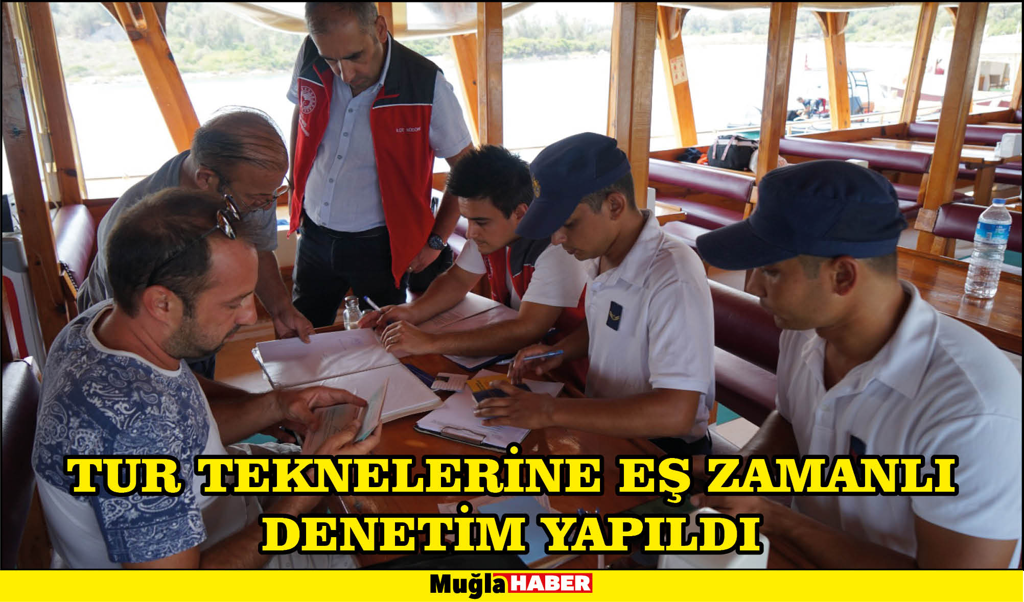 TUR TEKNELERİNE EŞ ZAMANLI DENETİM YAPILDI