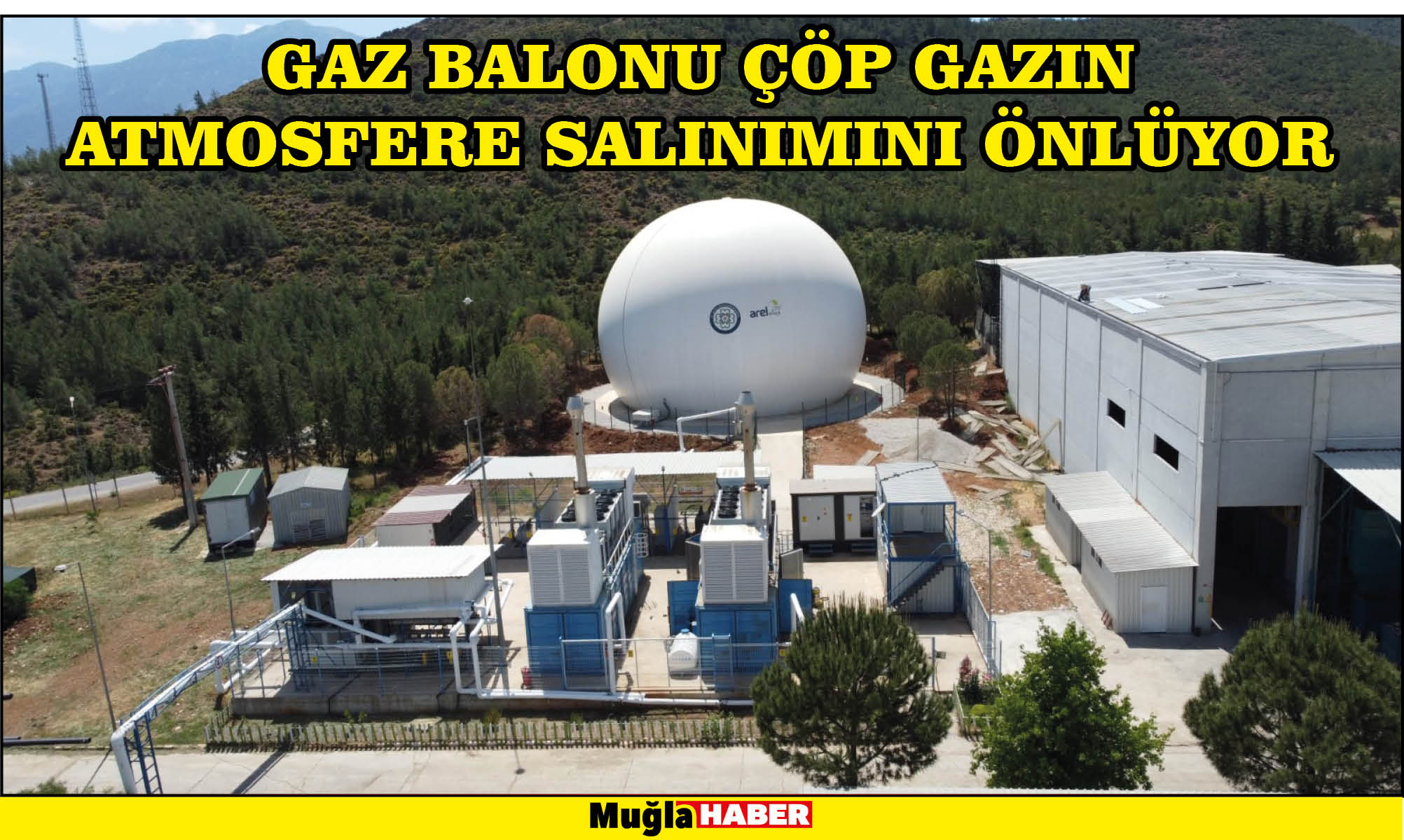 GAZ BALONU ÇÖP GAZIN ATMOSFERE SALINIMINI ÖNLÜYOR