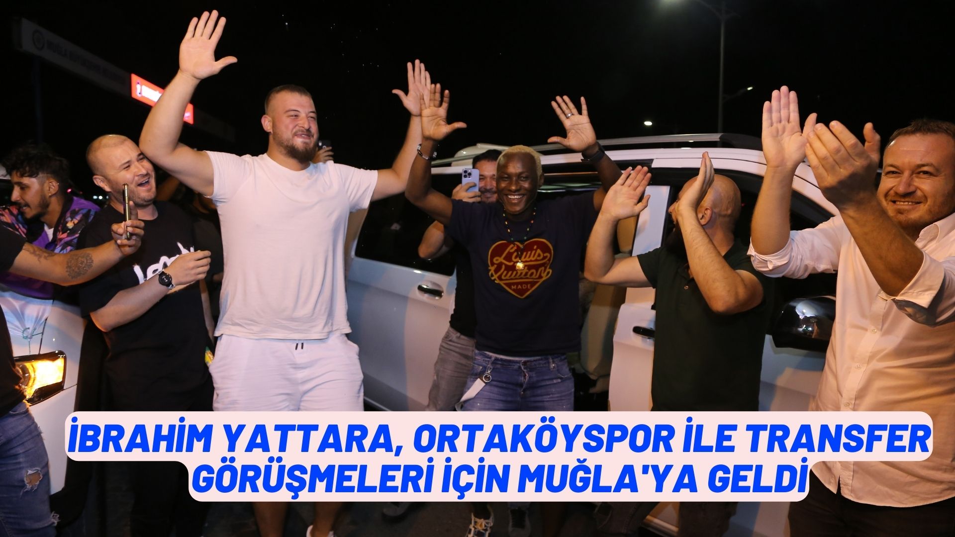 ibrahim Yattara, Ortaköyspor ile transfer görüşmeleri için Muğla'ya geldi