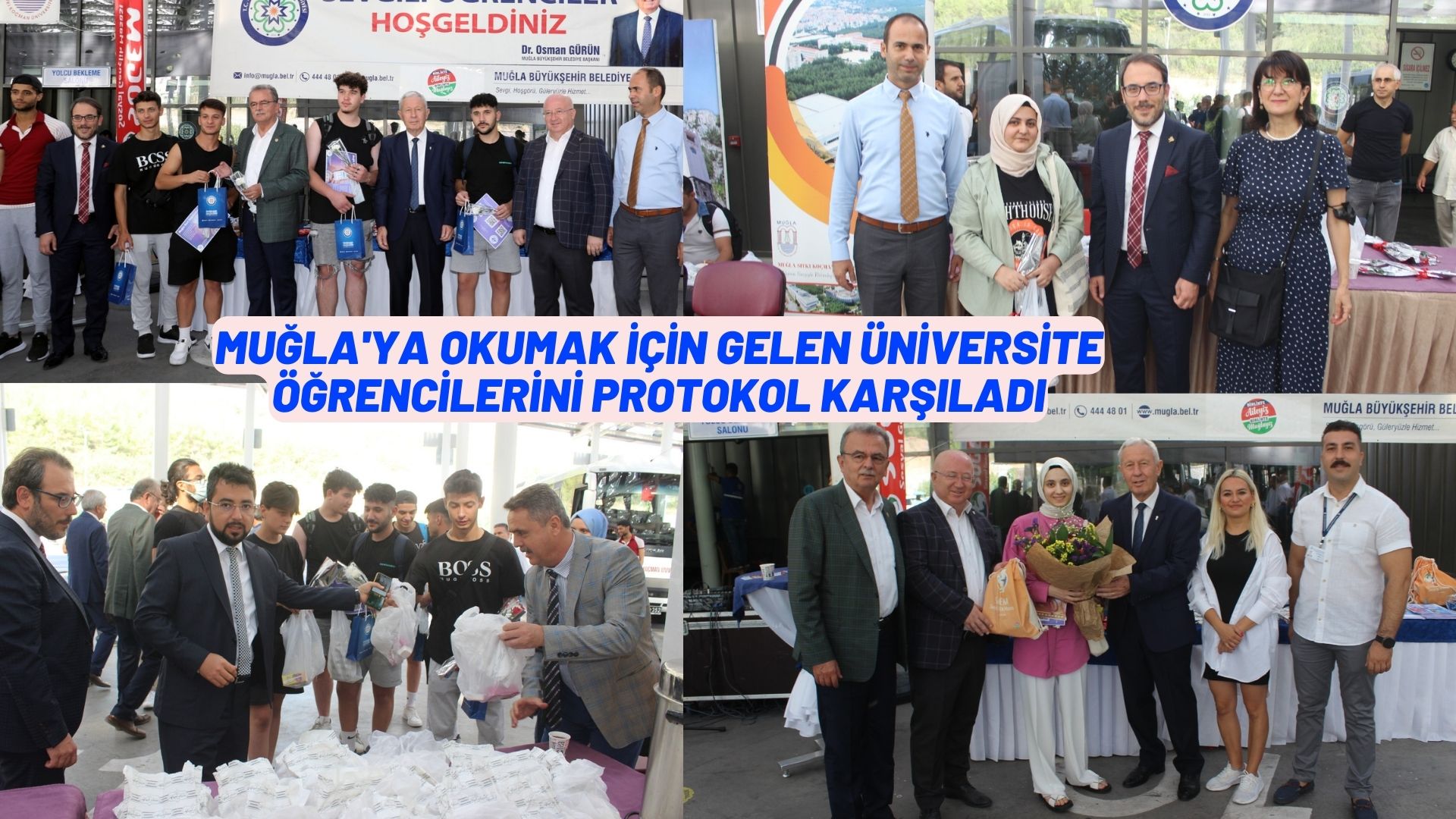 ÜNİVERSİTE ÖĞRENCİLERİNİ PROTOKOL KARŞILADI