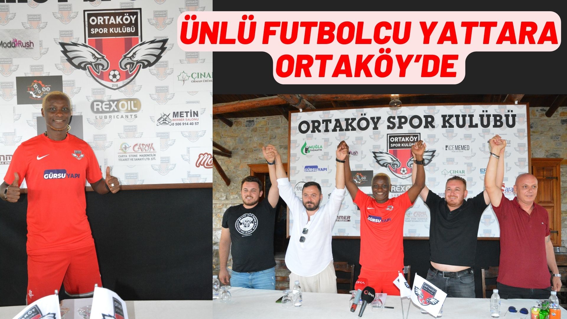 ÜNLÜ FUTBOLCU YATTARA ORTAKÖY’DE