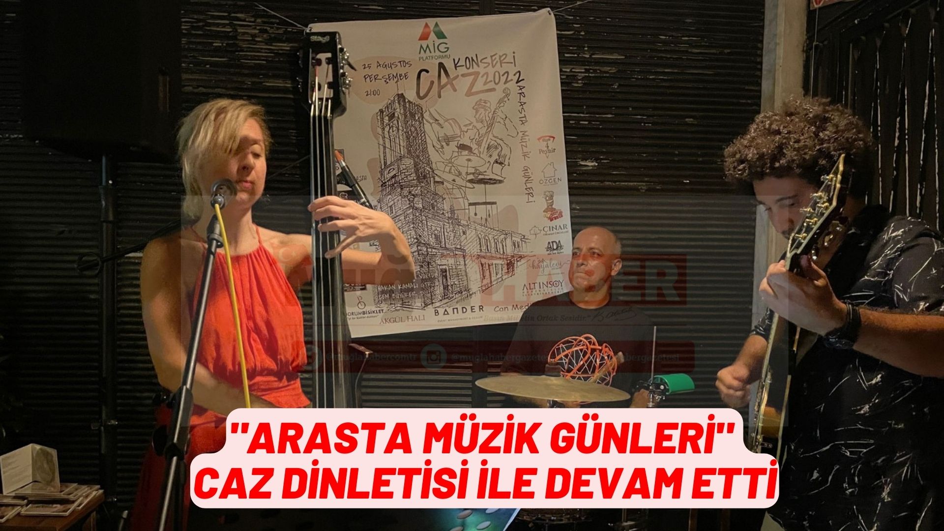 "Arasta Müzik Günleri" caz dinletisi ile devam etti