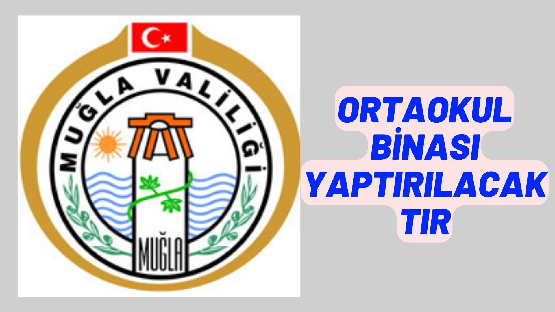 Ortaokul binası yaptırılacaktır