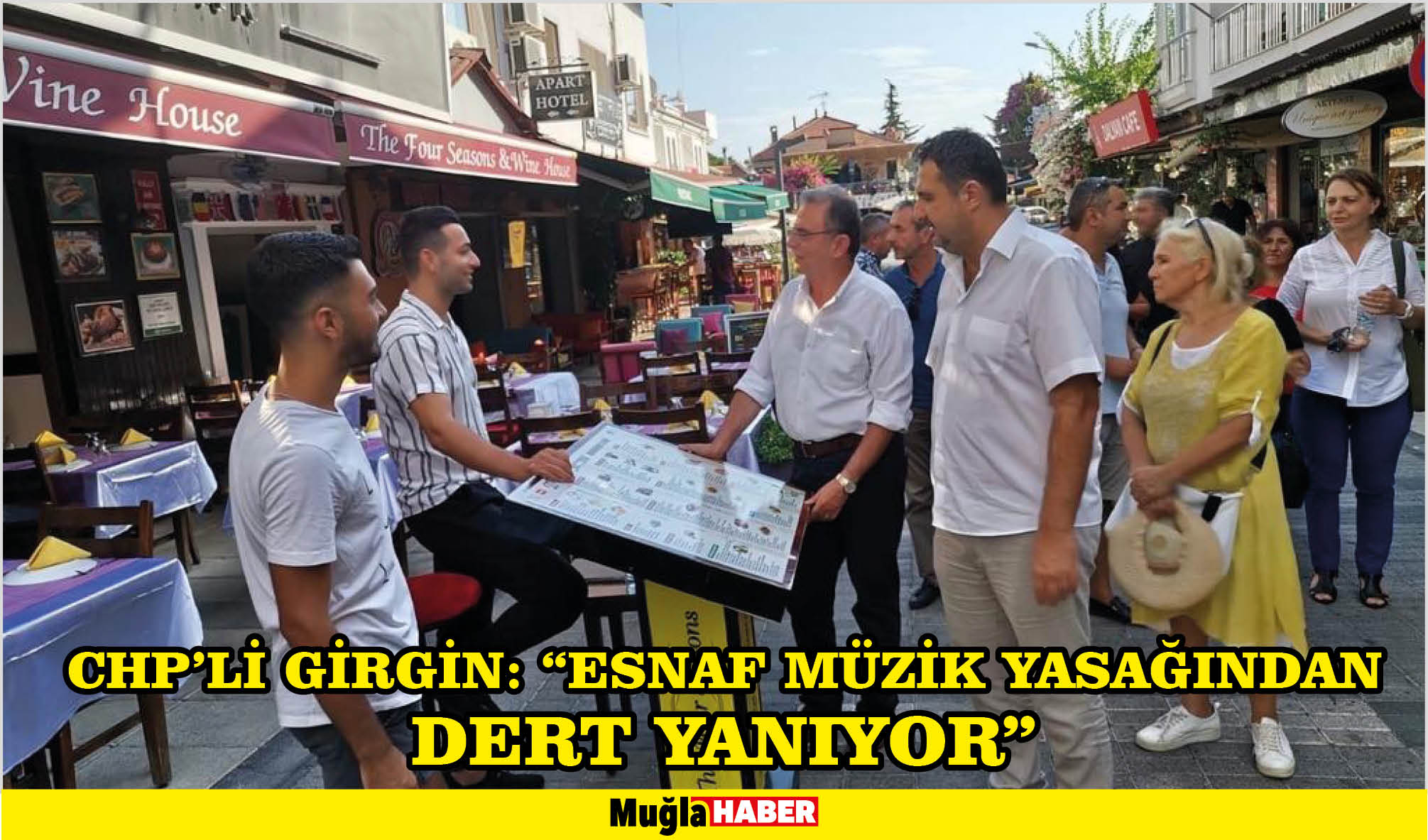 CHP’Lİ GİRGİN: “ESNAF MÜZİK YASAĞINDAN DERT YANIYOR”