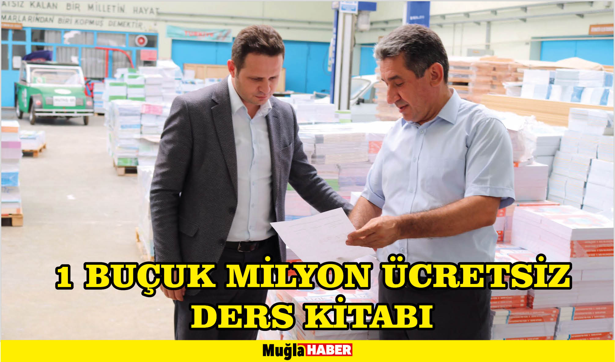 1 BUÇUK MİLYON  DERS KİTABI OKUL SIRALARINDA YERİNİ ALDI