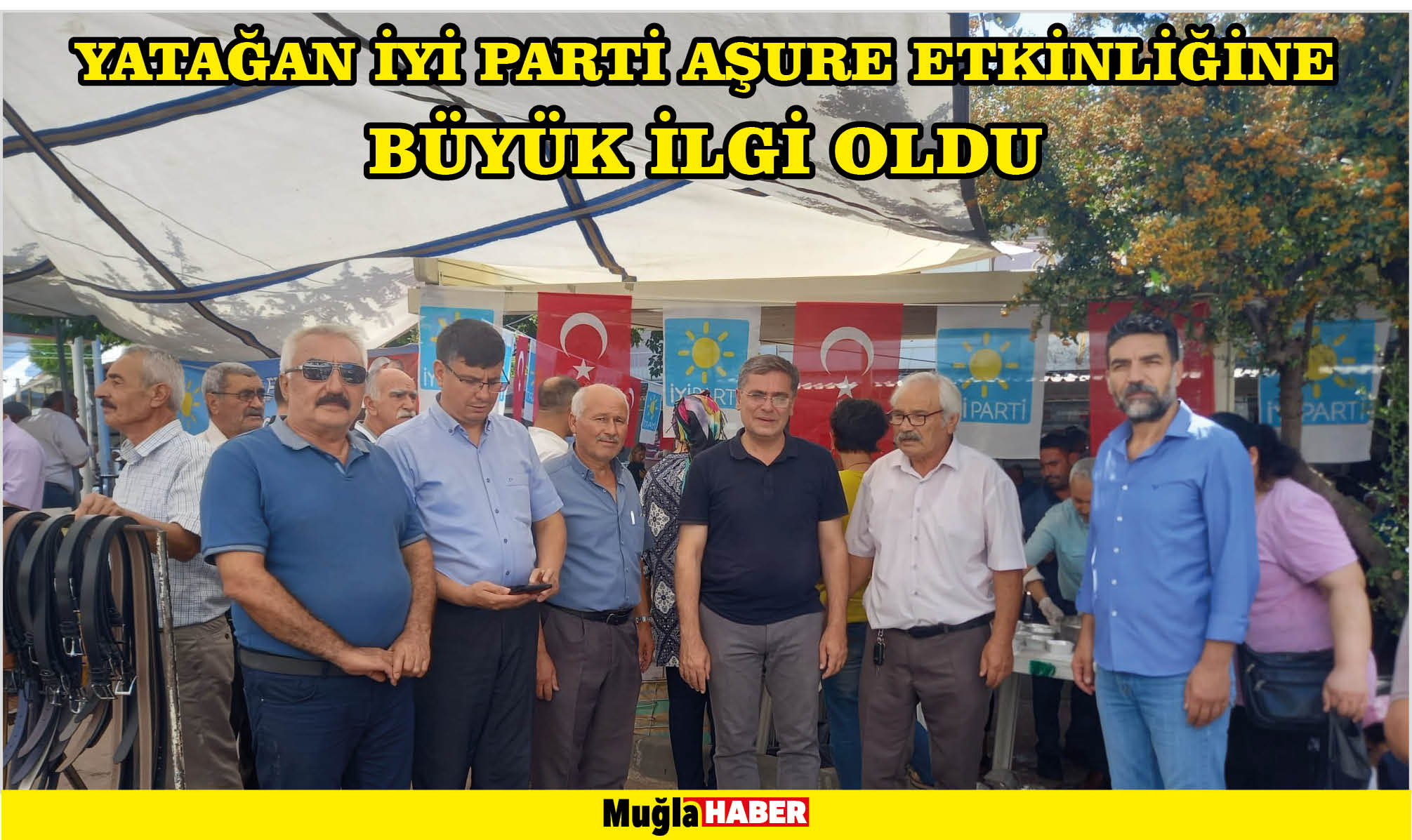 YATAĞAN İYİ PARTİ AŞURE ETKİNLİĞİNE BÜYÜK İLGİ OLDU