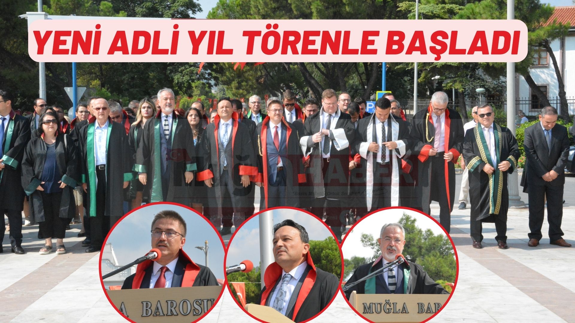 YENİ ADLİ YIL TÖRENLE BAŞLADI