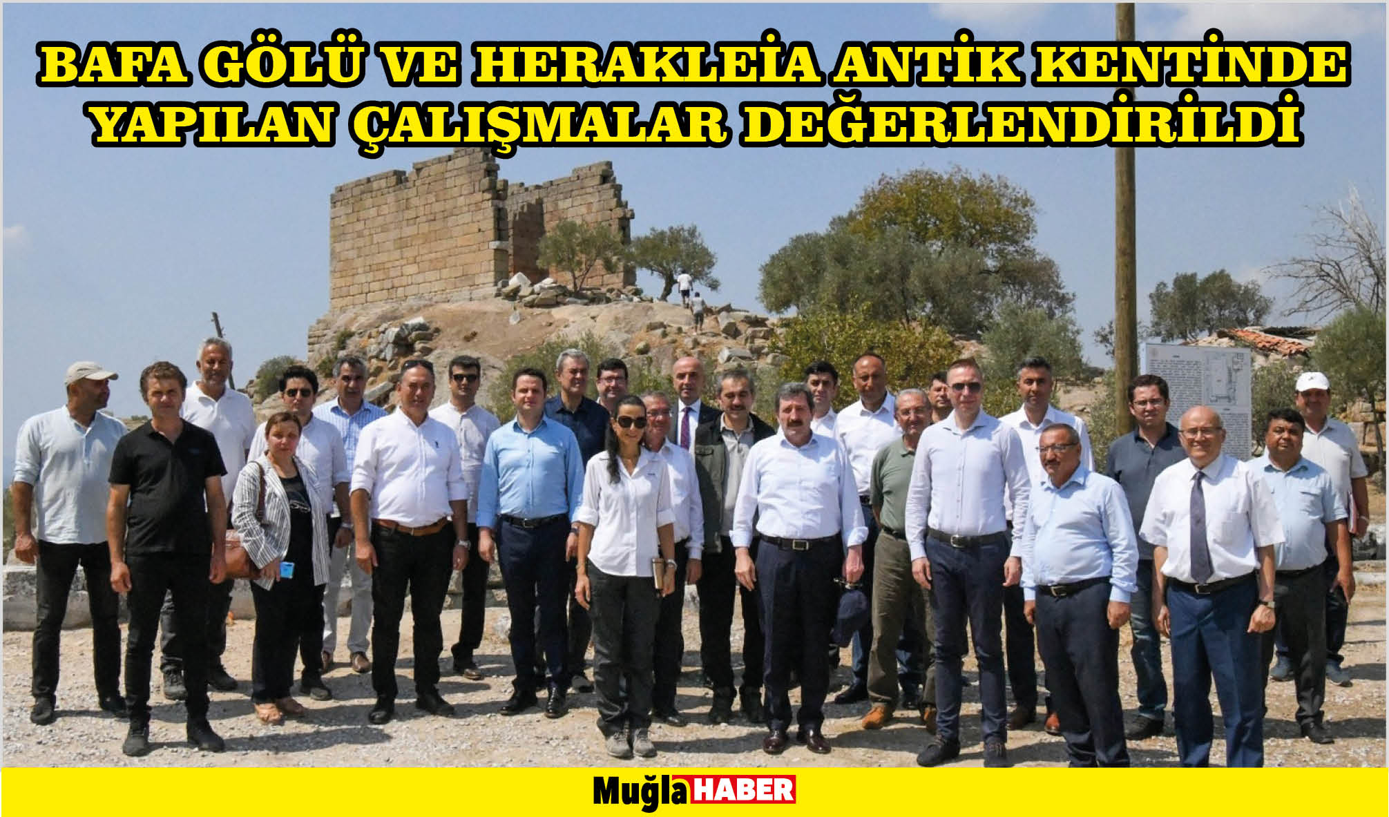 BAFA GÖLÜ VE HERAKLEİA ANTİK KENTİNDE YAPILAN ÇALIŞMALAR DEĞERLENDİRİLDİ