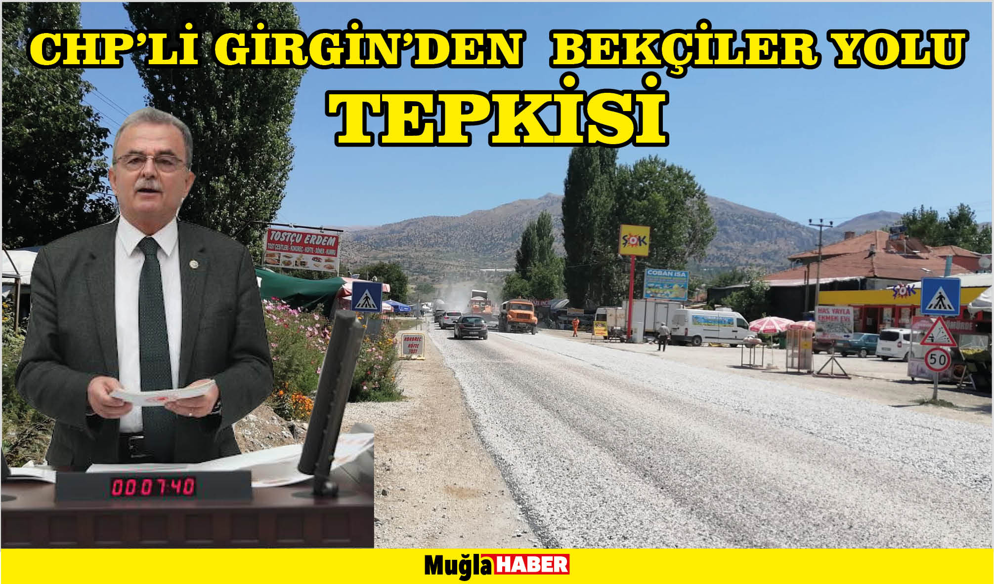 CHP’Lİ GİRGİN’DEN  BEKÇİLER YOLU TEPKİSİ