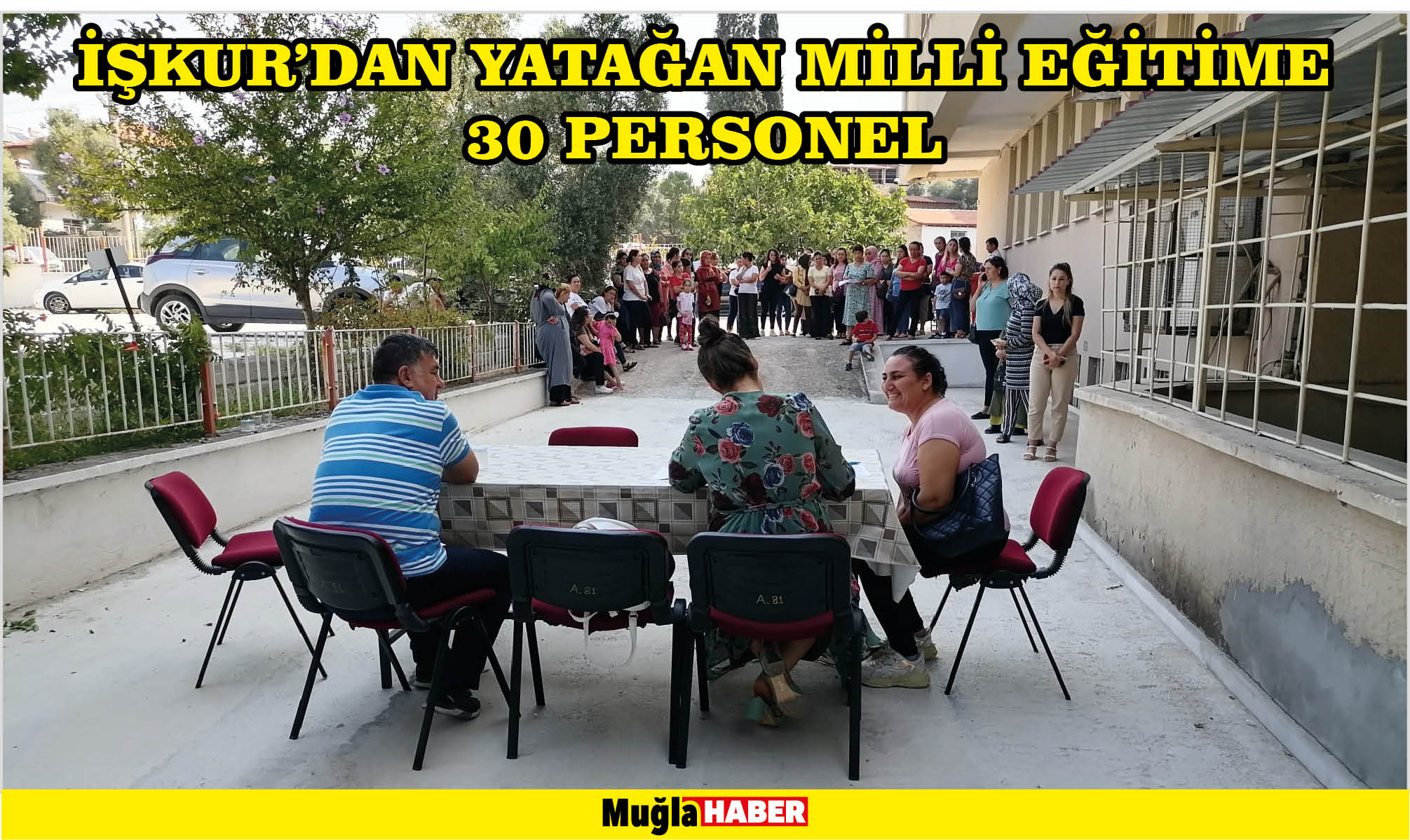 İŞKUR’DAN YATAĞAN MİLLİ EĞİTİME 30 PERSONEL