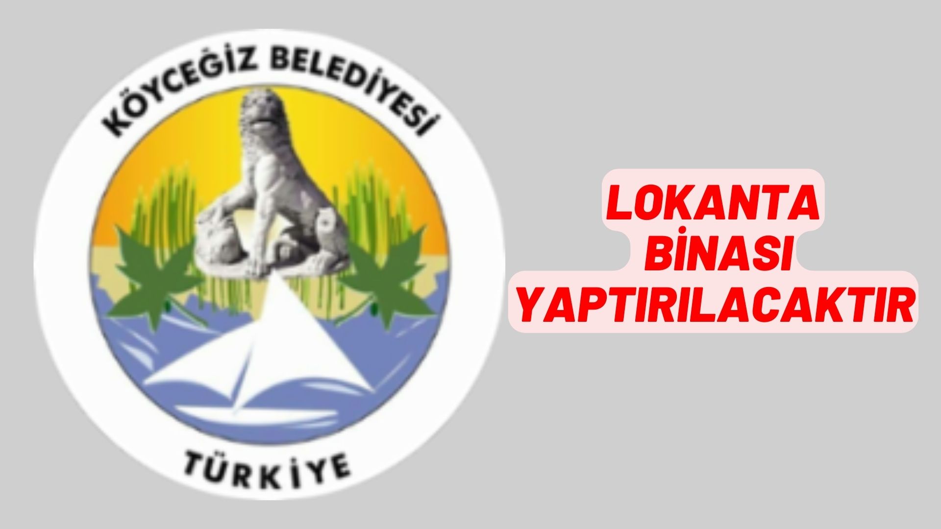 Lokanta binası yaptırılacaktır