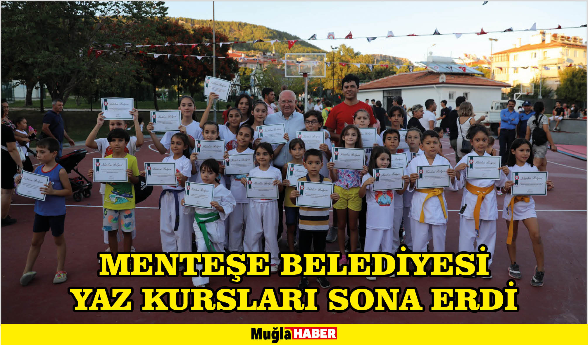 MENTEŞE BELEDİYESİ YAZ KURSLARI SONA ERDİ